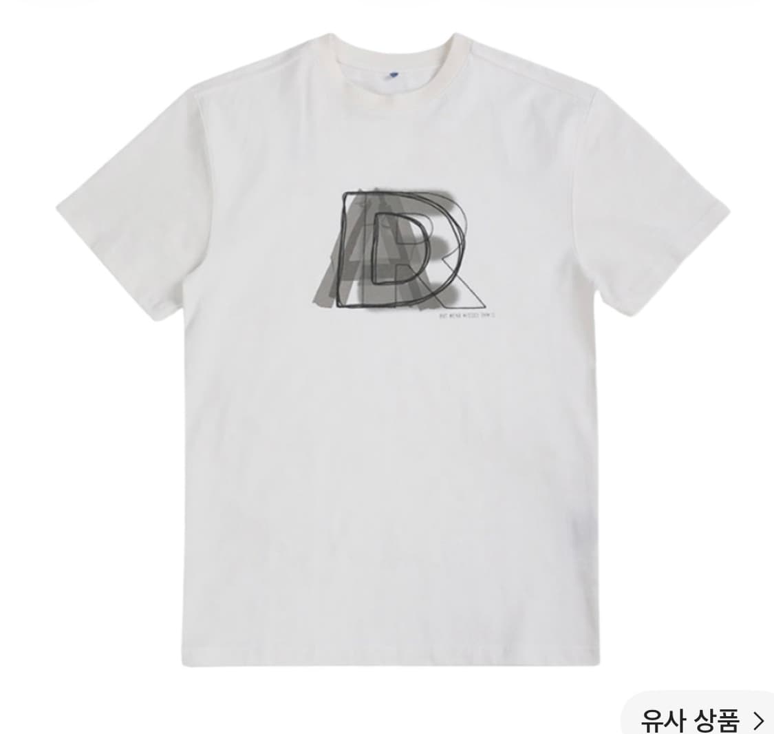 아더에러 레이어 로고 티셔츠 화이트 상품이미지1