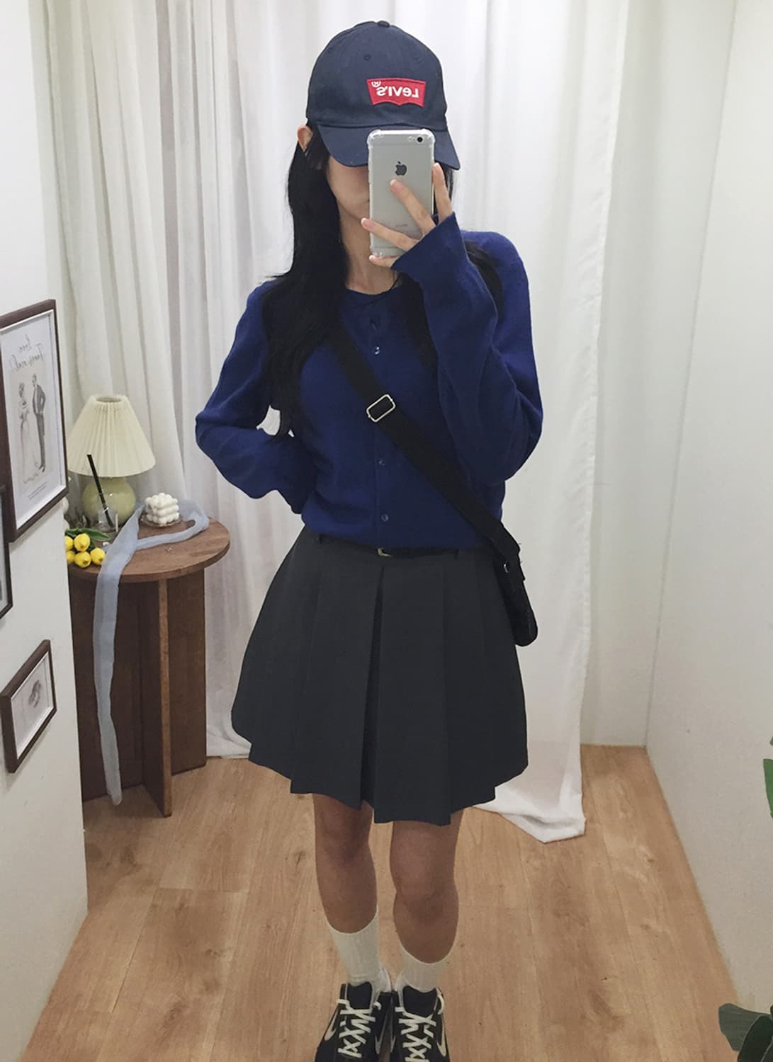 여성 베네통 라운드 가디건 100 상품이미지1