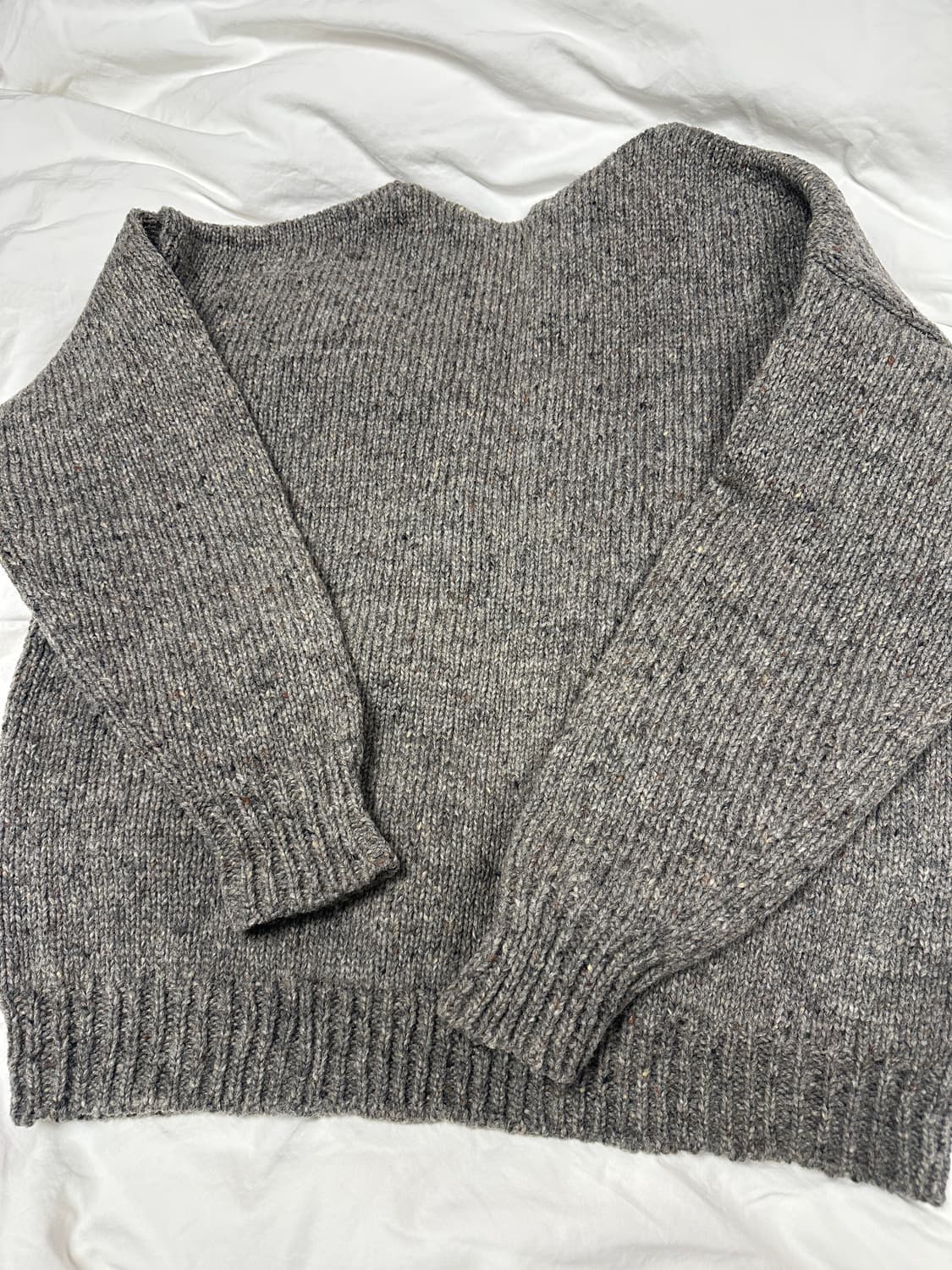 [2] 비즈빔 앰플러스 보트넥 그레이 상품이미지2