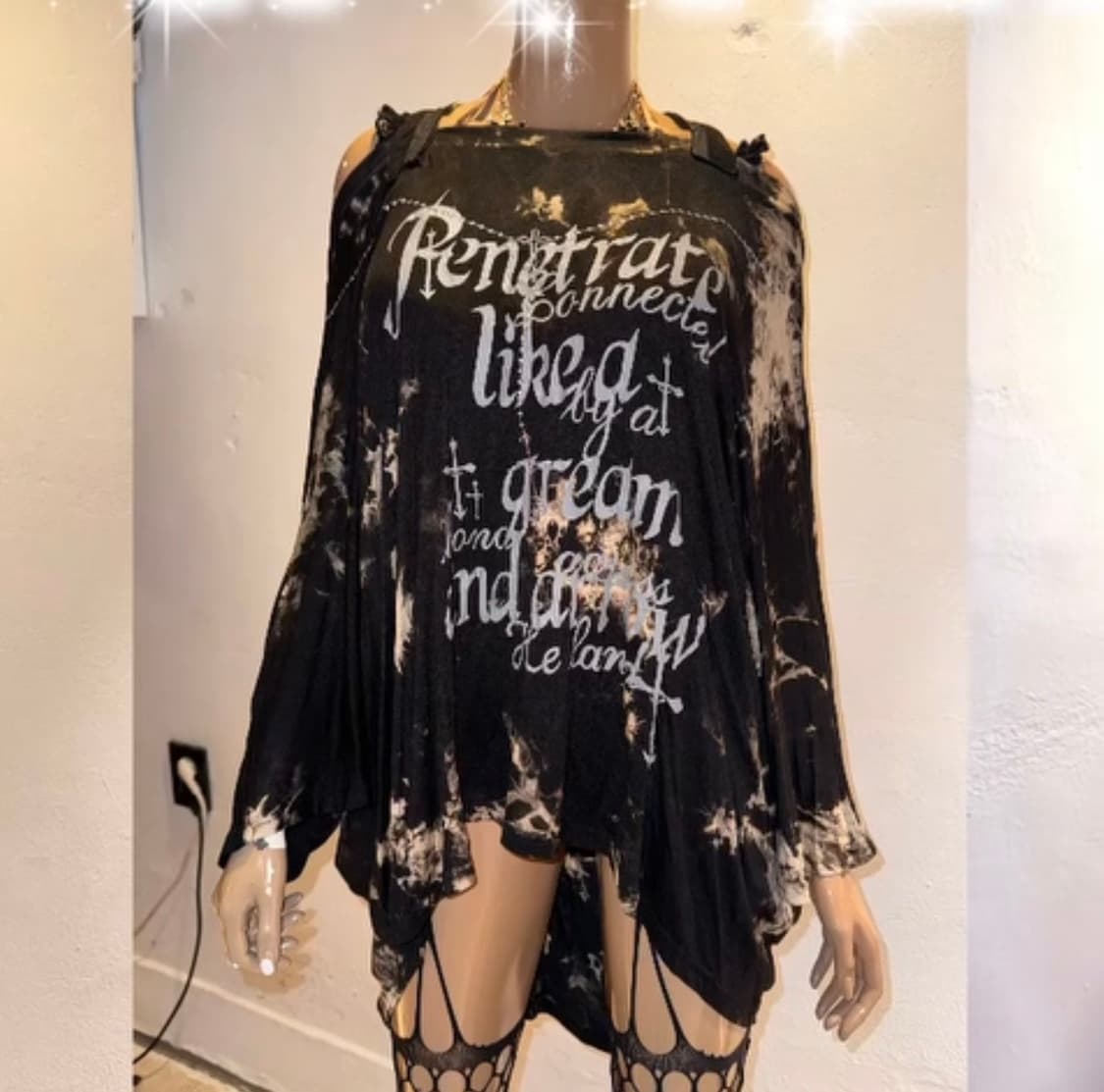 타이다이 가오리핏 롱슬 롱슬리브 펑크 와투케 갸루 상품이미지1