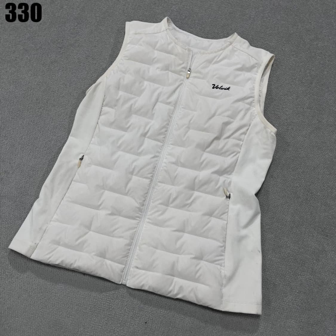 볼빅 여성 화이트 조끼  상품이미지1