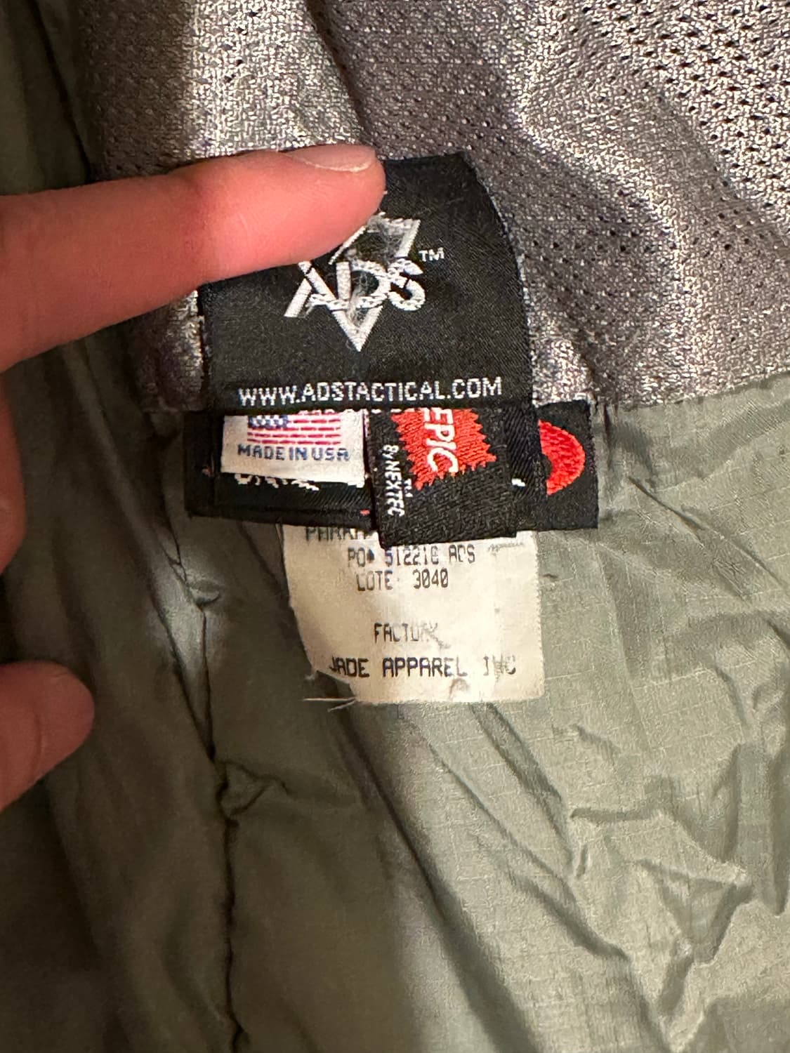 프리마로프트 레벨7 파카 m-r 사이즈 상품이미지6