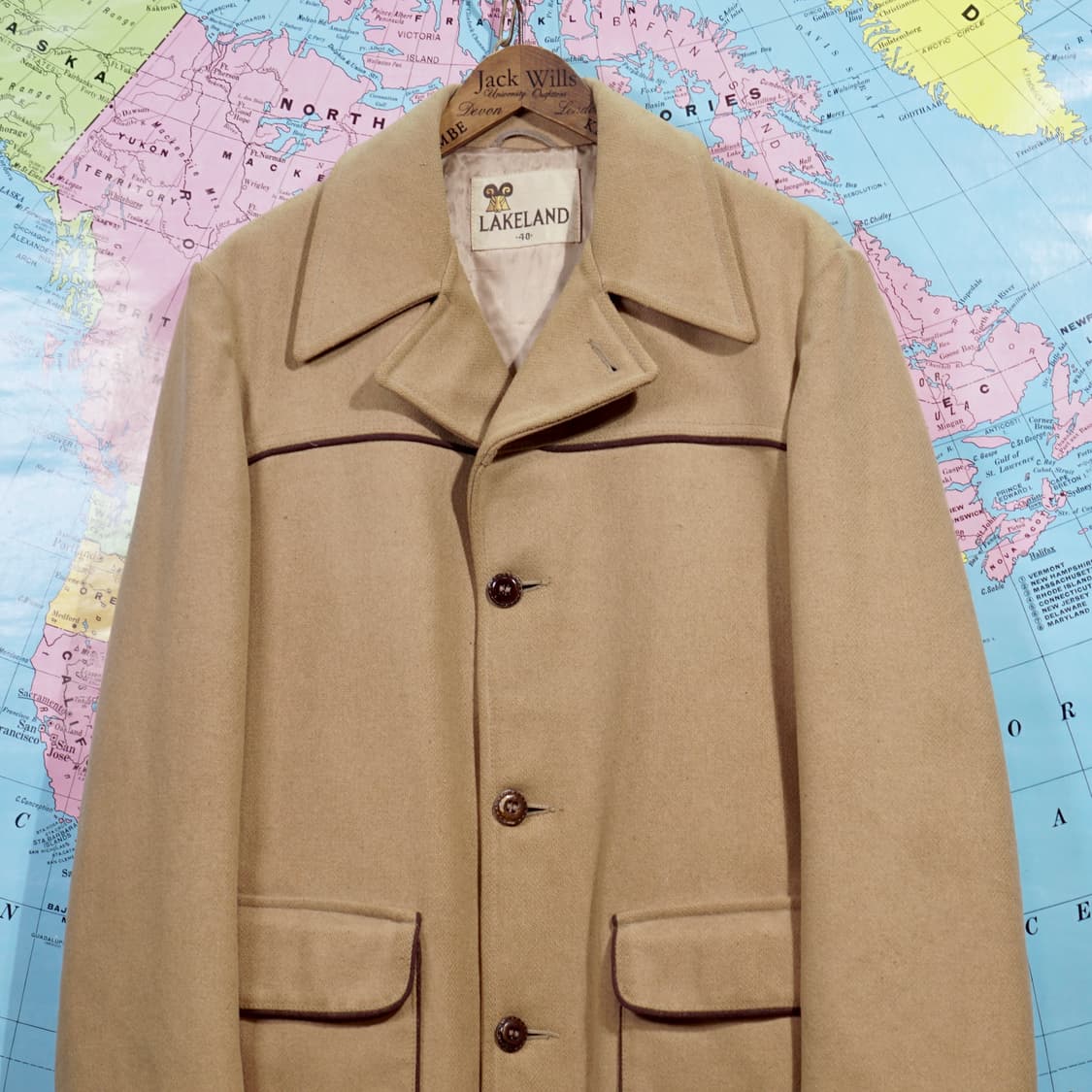 1970s Lakeland 아메리칸 클리커 자켓 상품이미지2