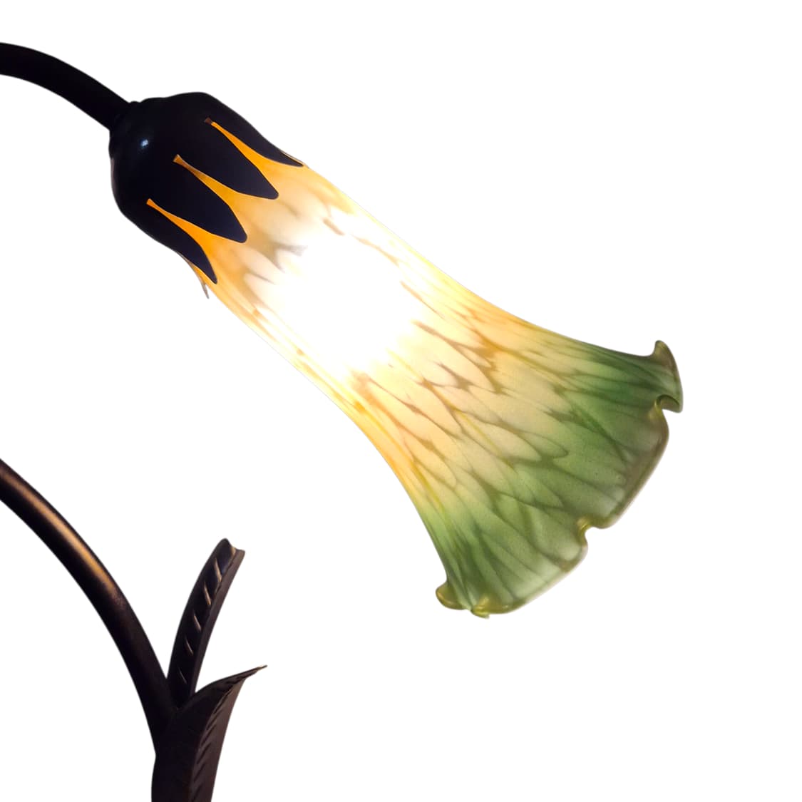 80s 수이코 연꽃 불투명 프릴 테이블 램프 상품이미지2