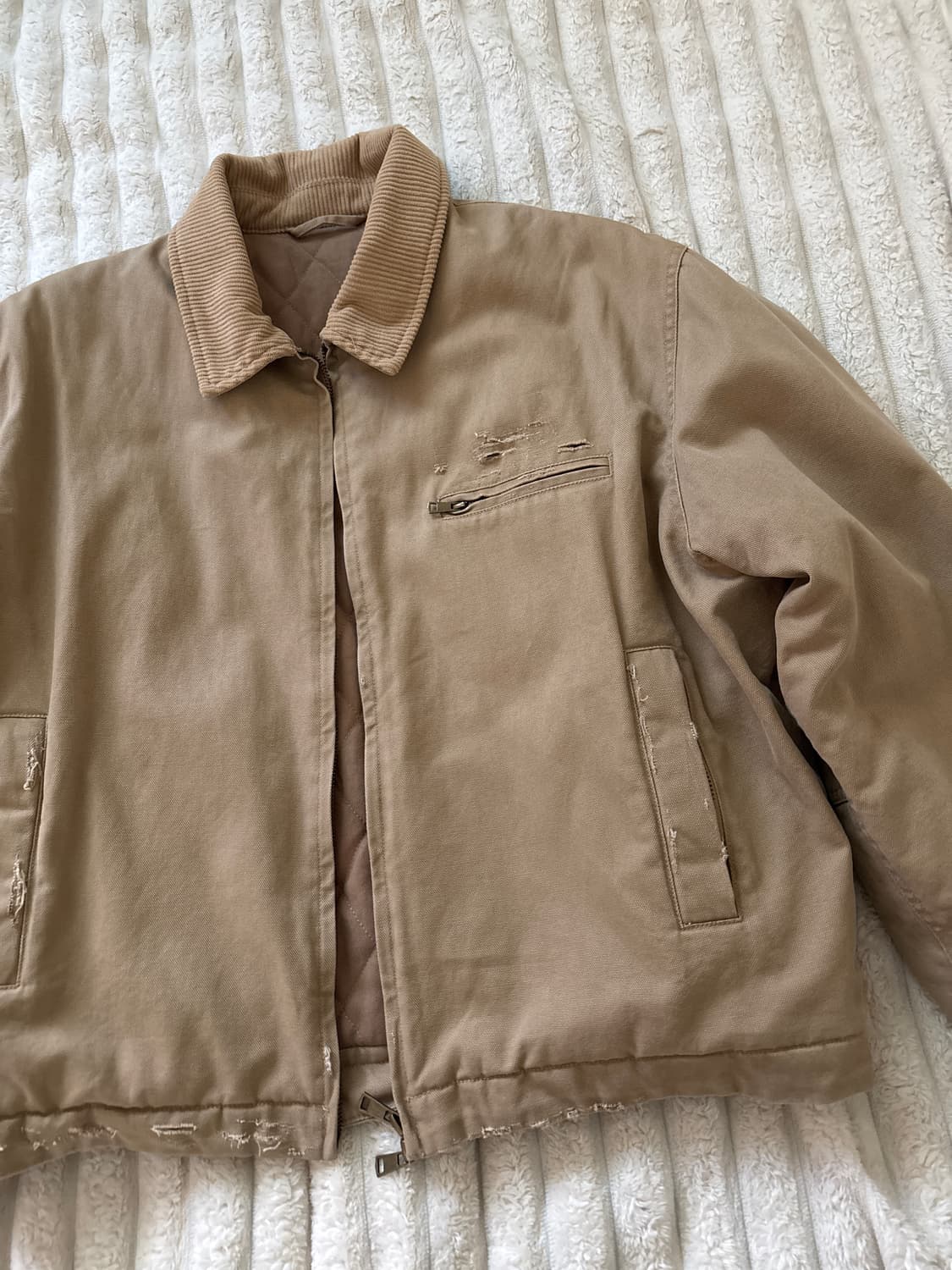 빈티지 디스트로이드 워크자켓 상품이미지2