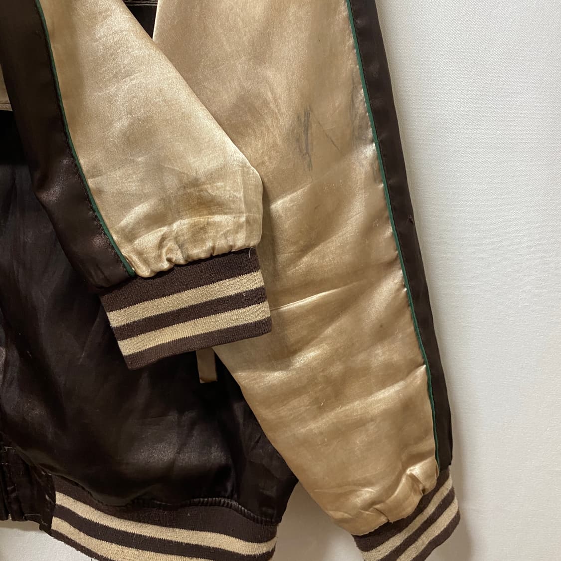 일본 빈티지 자수 스카잔 L 상품이미지5