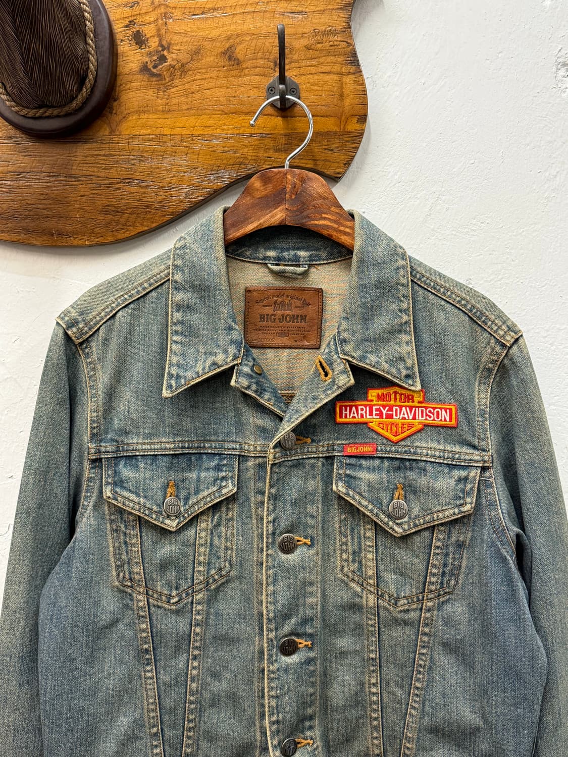 55) Japan Big John Denim Custom Jacket 상품이미지1