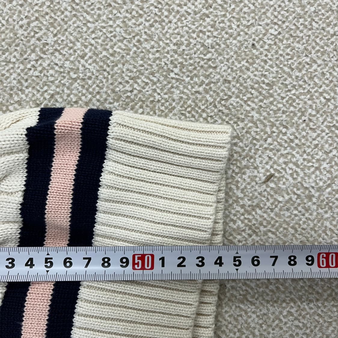 M 랄프로렌 여성 케이블 니트 조끼 0129M1 상품이미지5