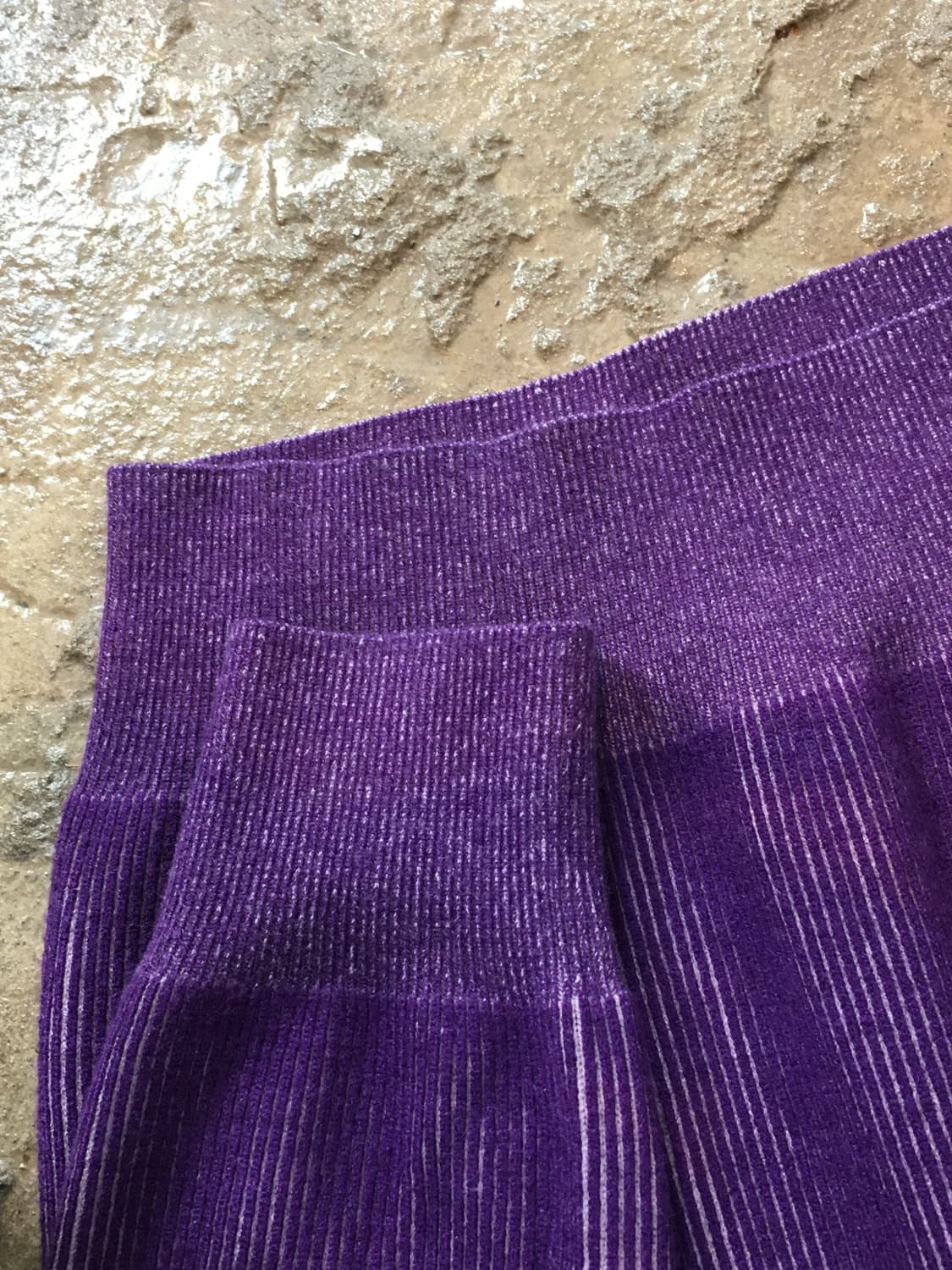 르마드 투톤 사선 라운드 니트 상품이미지5