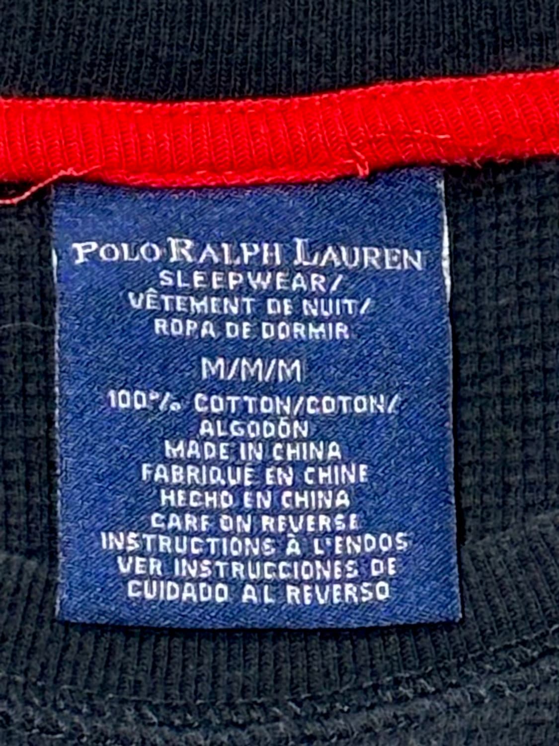 폴로랄프로렌 레드포니 블랙 와플 반팔 니트 상품이미지6