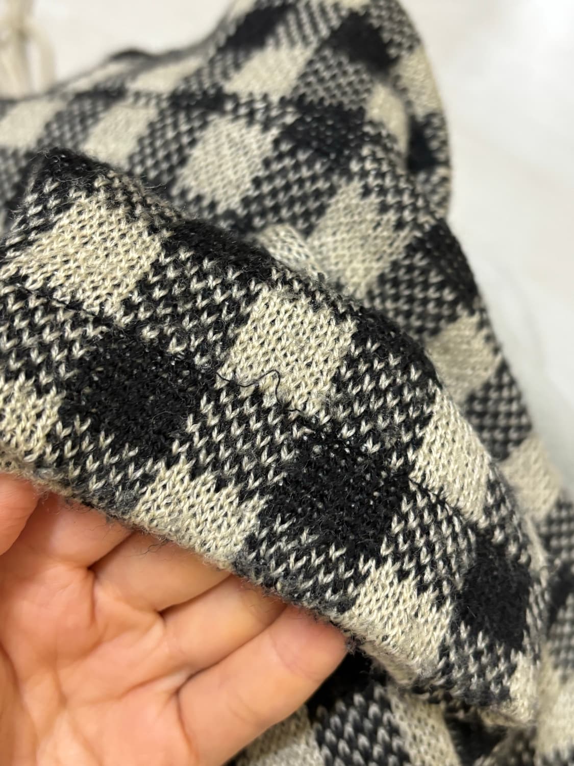 꼼데가르송 트리콧 니트 집업 상품이미지8