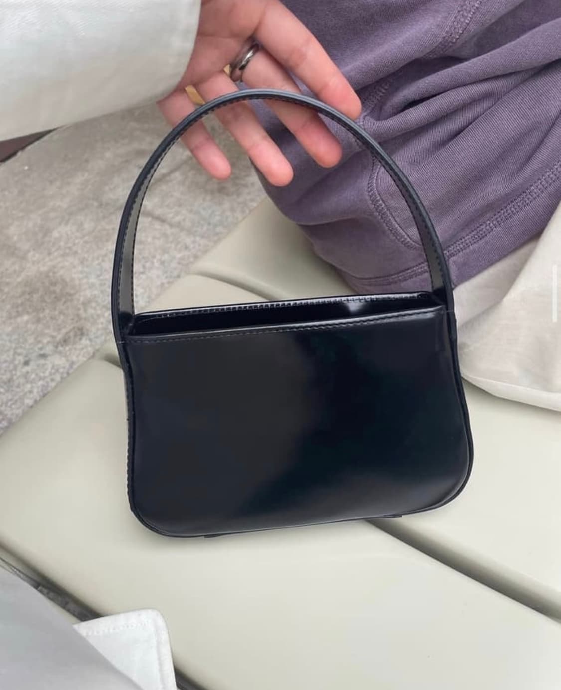 에토스 바니 토트백 블랙 상품이미지4