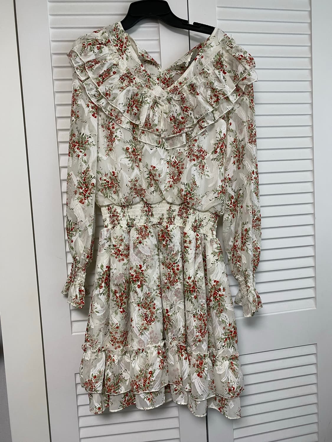 에고이스트 플라워 원피스 시스루 레이스 상품이미지1