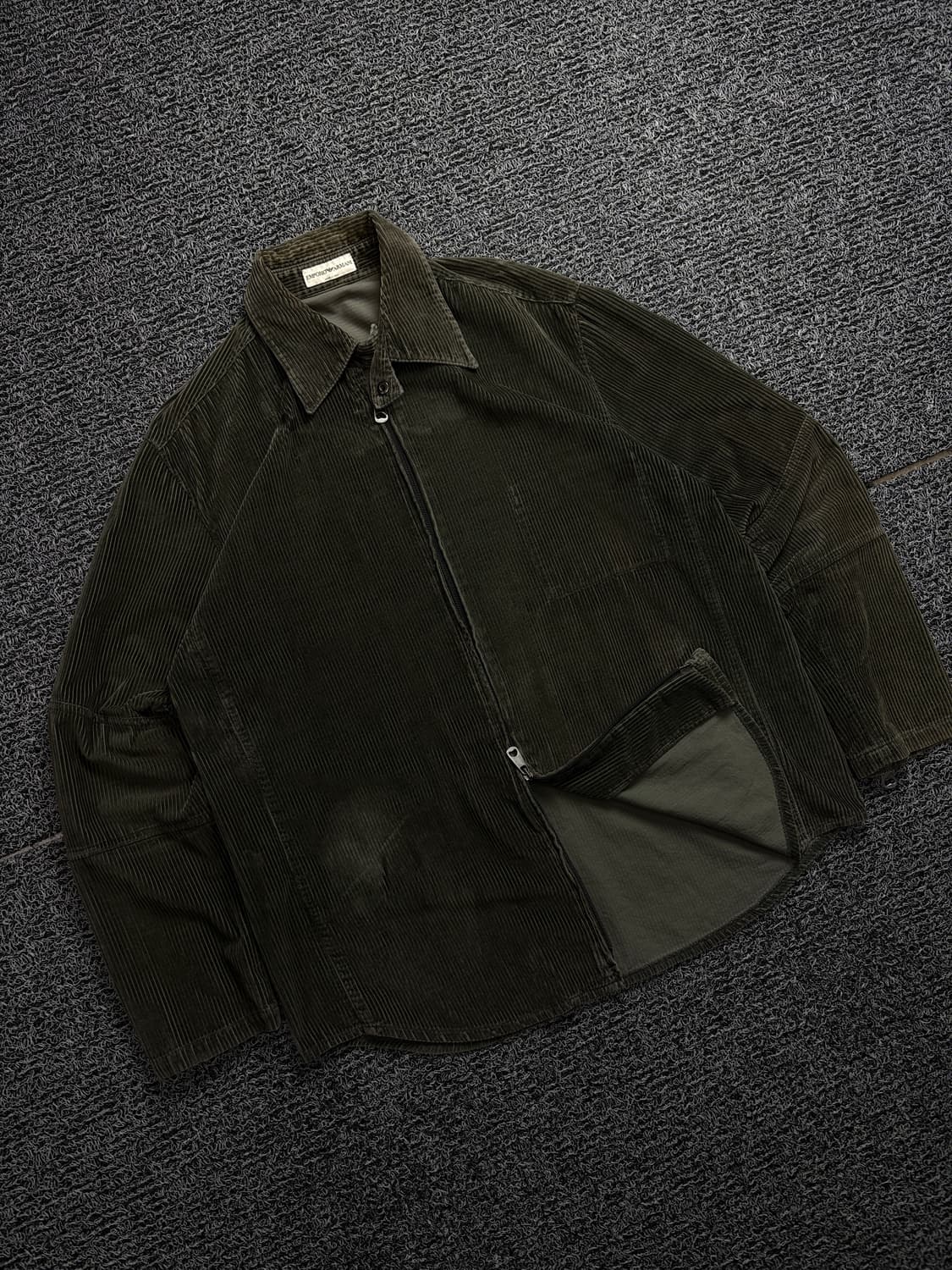 90s 엠포리오 아르마니 아카이브 코듀로이 투웨이 자켓 1910 상품이미지1