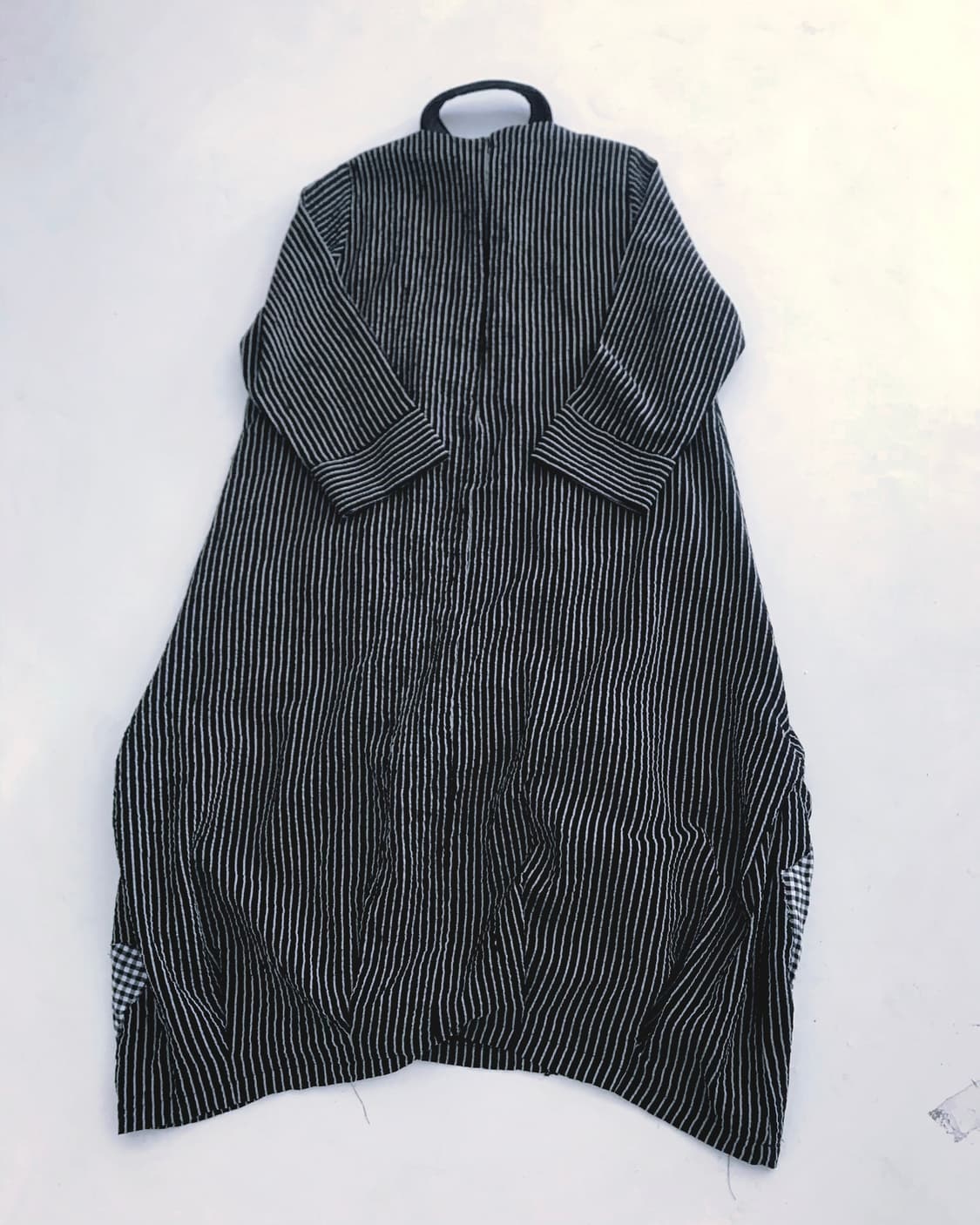 Custom) Stripe pocket mix long onepiece 상품이미지8