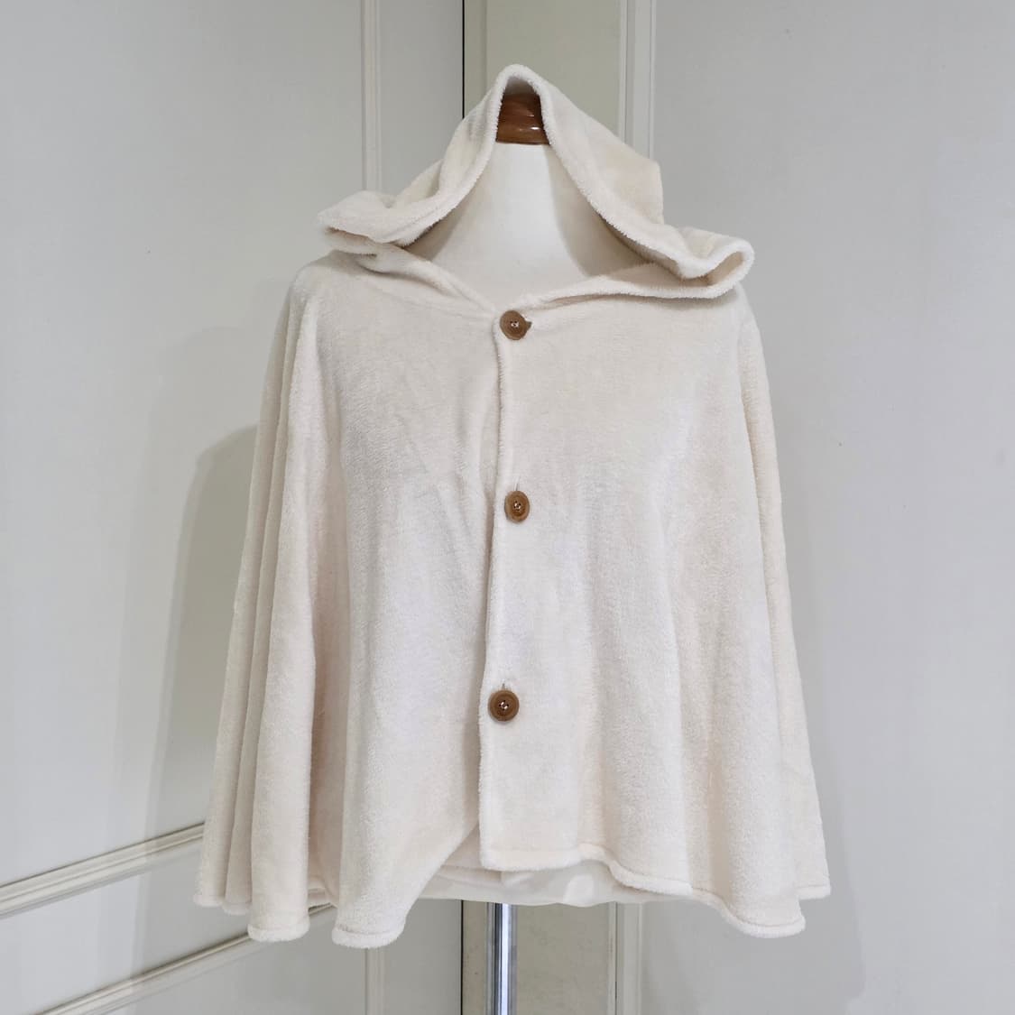 SHISEIDO 시세이도 일본빈티지)한정희귀매물 모리걸 판쵸후드망토 상품이미지1