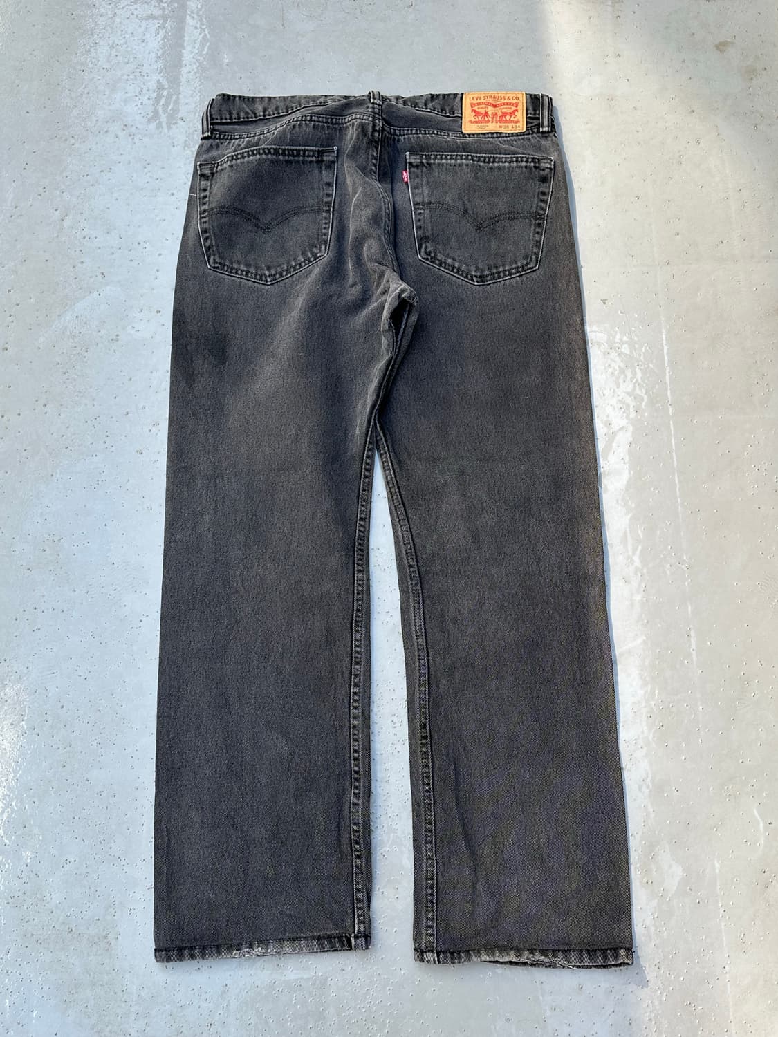 [리바이스] •Levi's 505 Black Denim 상품이미지5