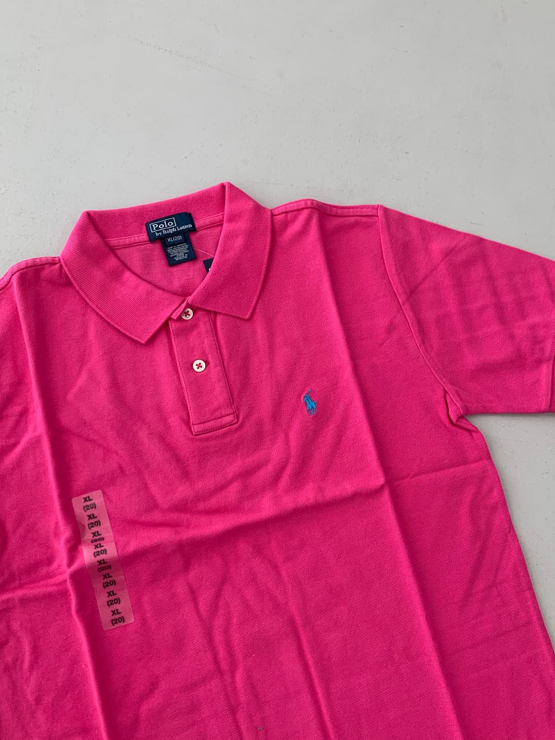 폴로 랄프로렌 보이즈 반팔 카라티 XL(20) 상품이미지2