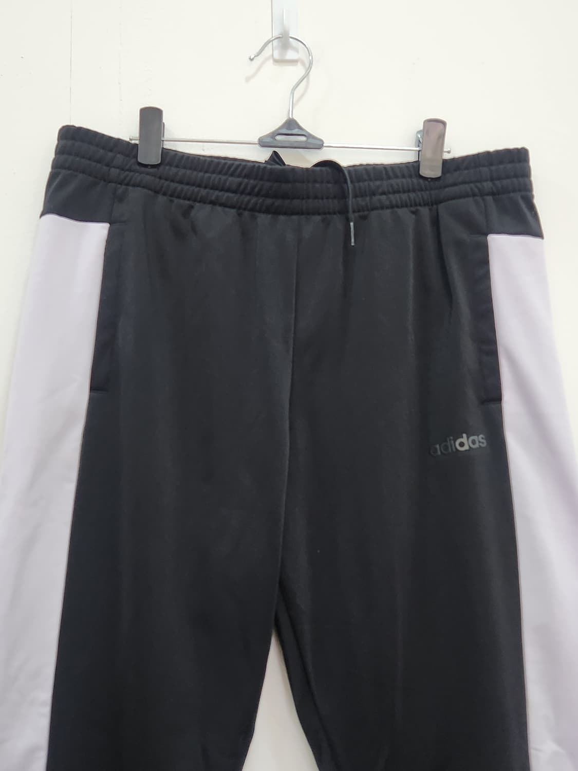 [L] 아디다스 남성 트레이닝 바지 L 블랙라벤더 트랙팬츠 상품이미지3