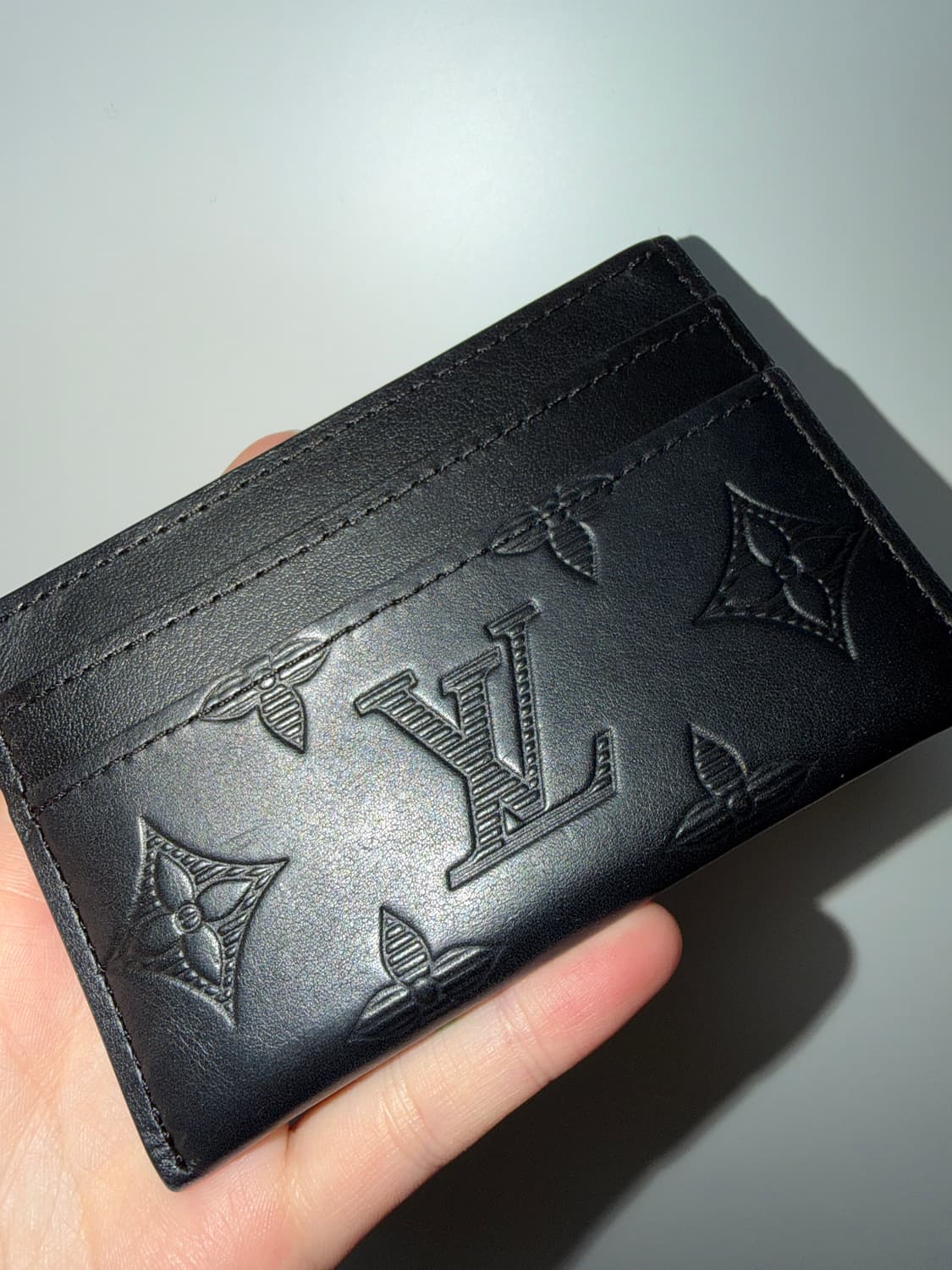 루이비통 포르트 카르트 카드지갑 블랙 상품이미지3