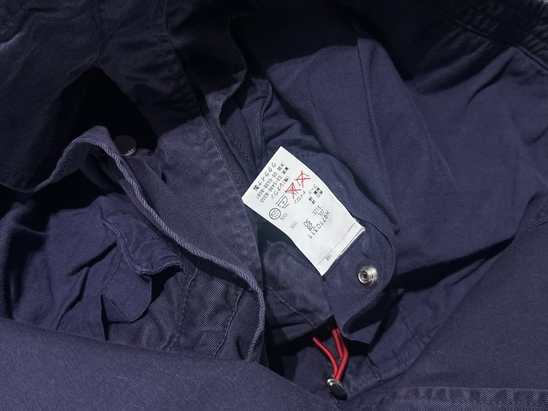 헨리코튼 90‘s Italy 네이비 야상 자켓 상품이미지7