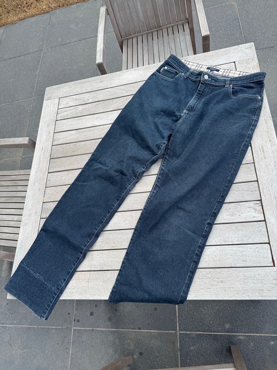 90s 버버리 데님팬츠 상품이미지1