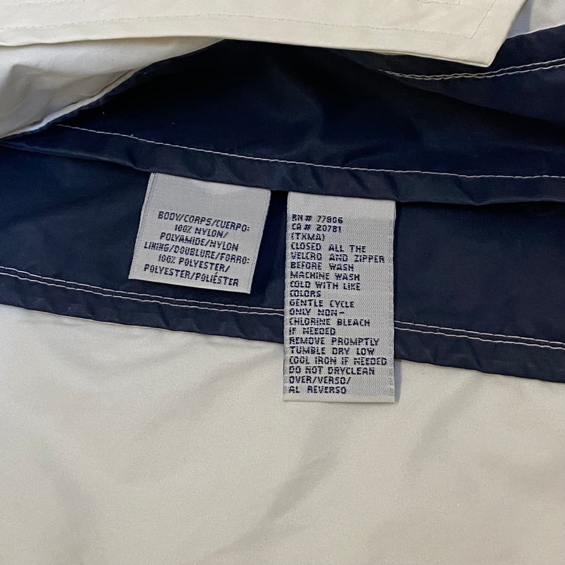 90s USA 미국 빈티지 타미힐피거 바람막이 자켓 상품이미지4