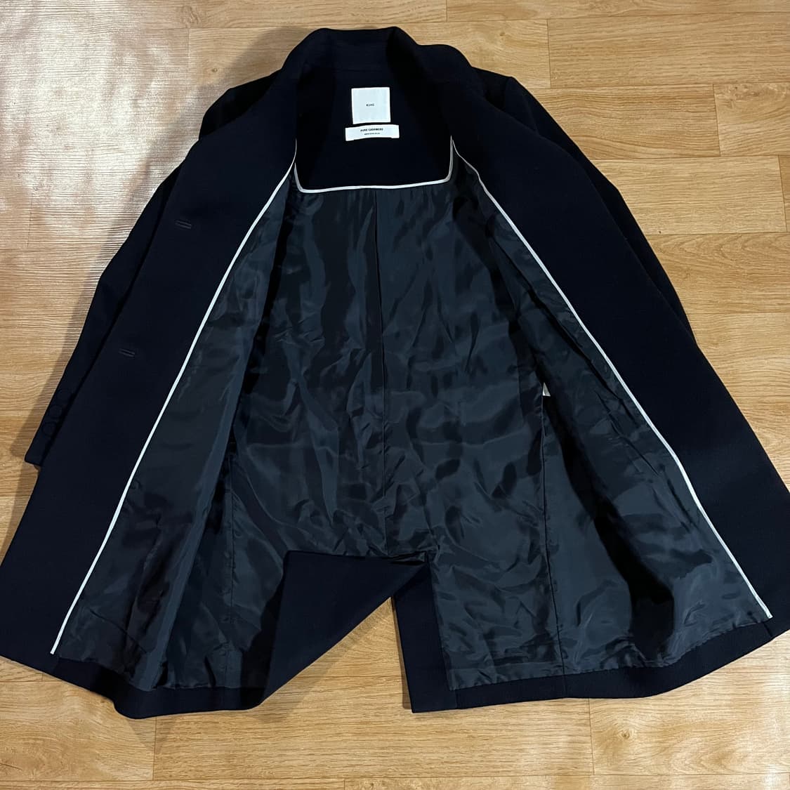 [여66] 구호 캐시미어100 코트 상품이미지7