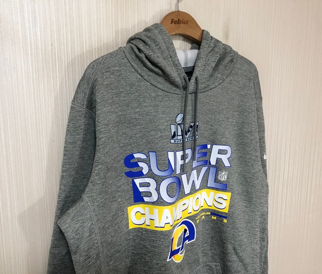 NFL 나이키 LA램스 슈퍼볼 챔피언트로피 라커룸 컬렉션후디 L(해외) 상품이미지5