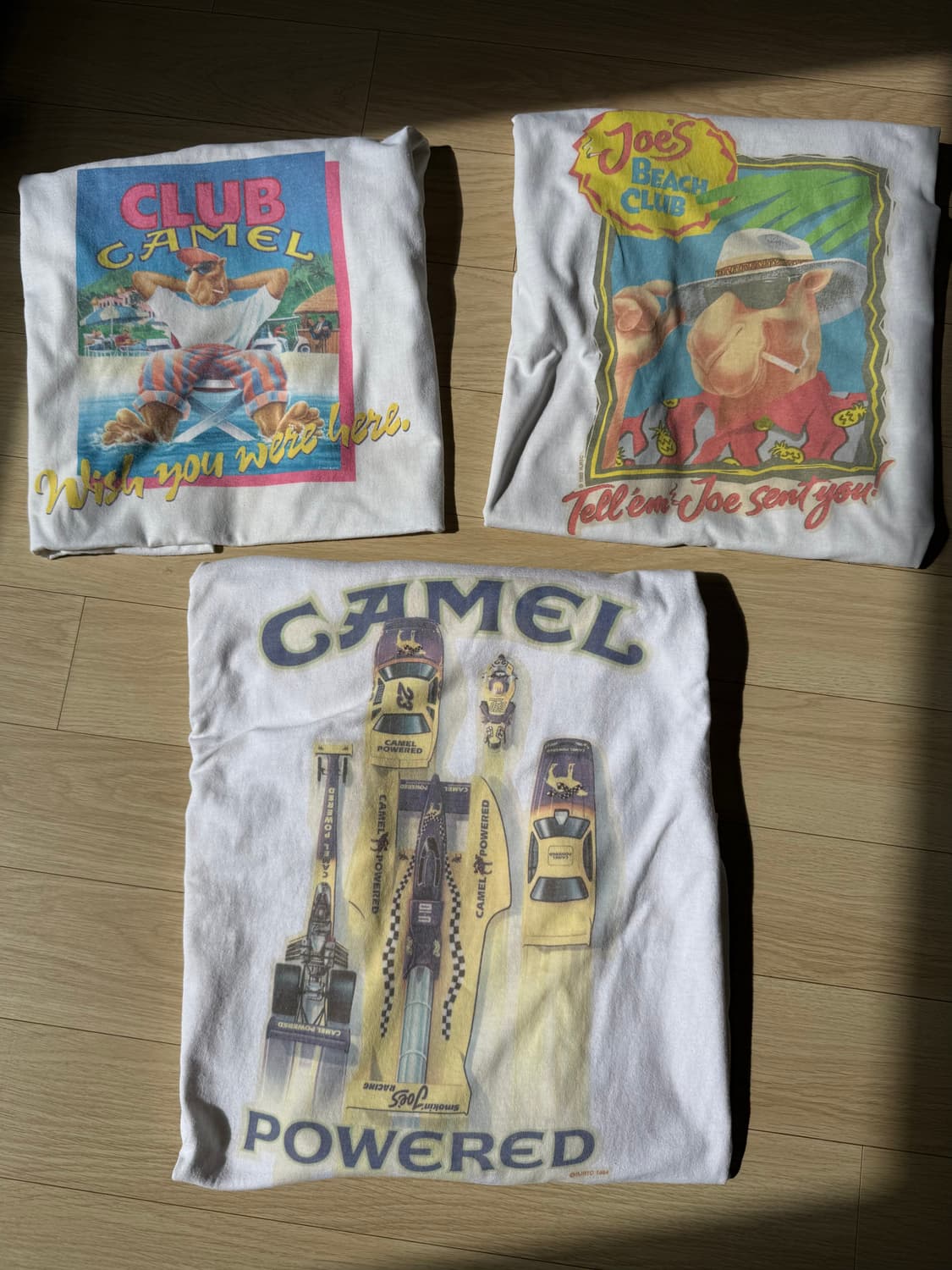 카멜 90s Camel 비치클럽 프로모 빈티지 포켓 티셔츠 상품이미지2