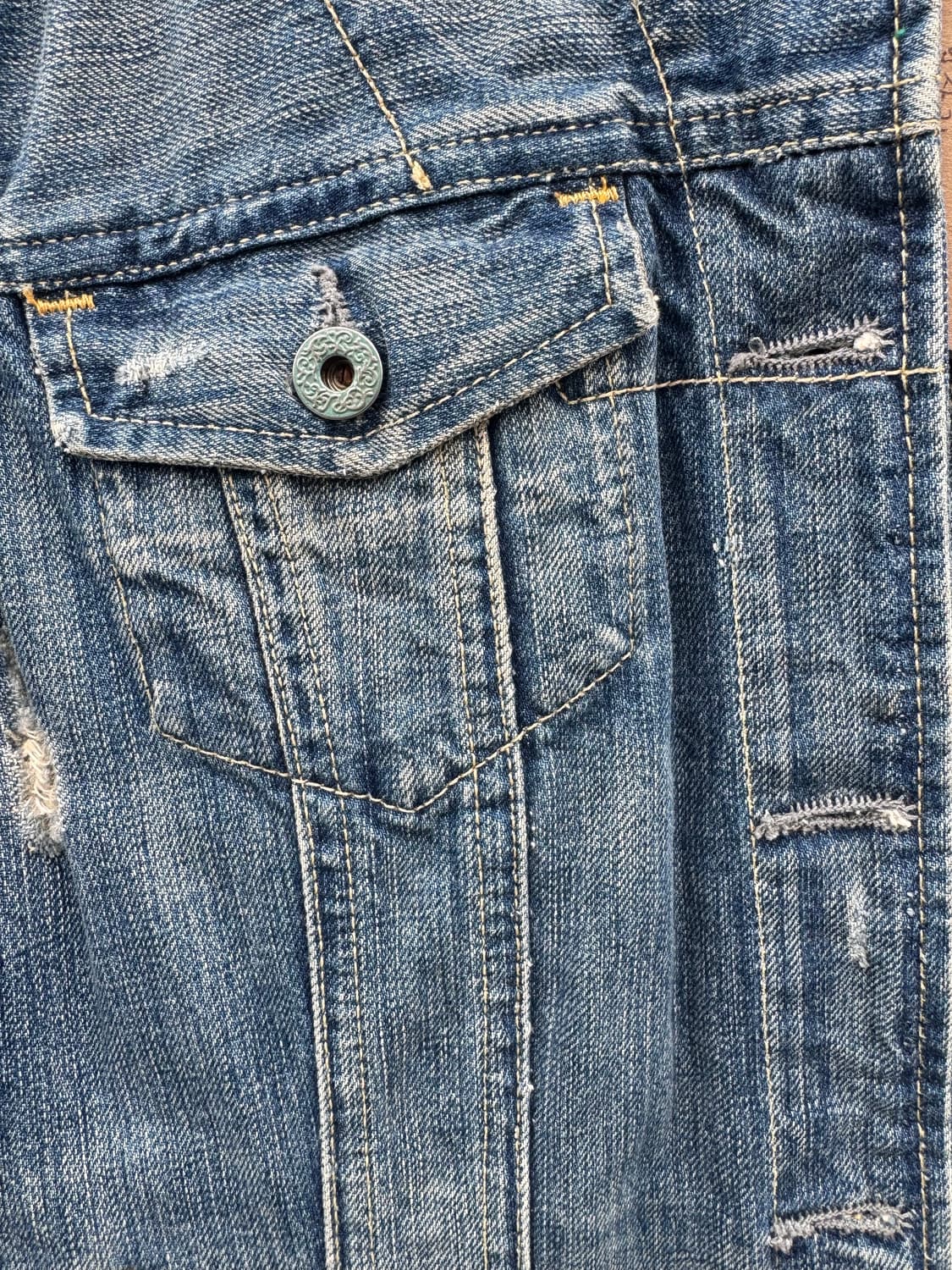 폴로 오리지날 데님자켓(M) 상품이미지4