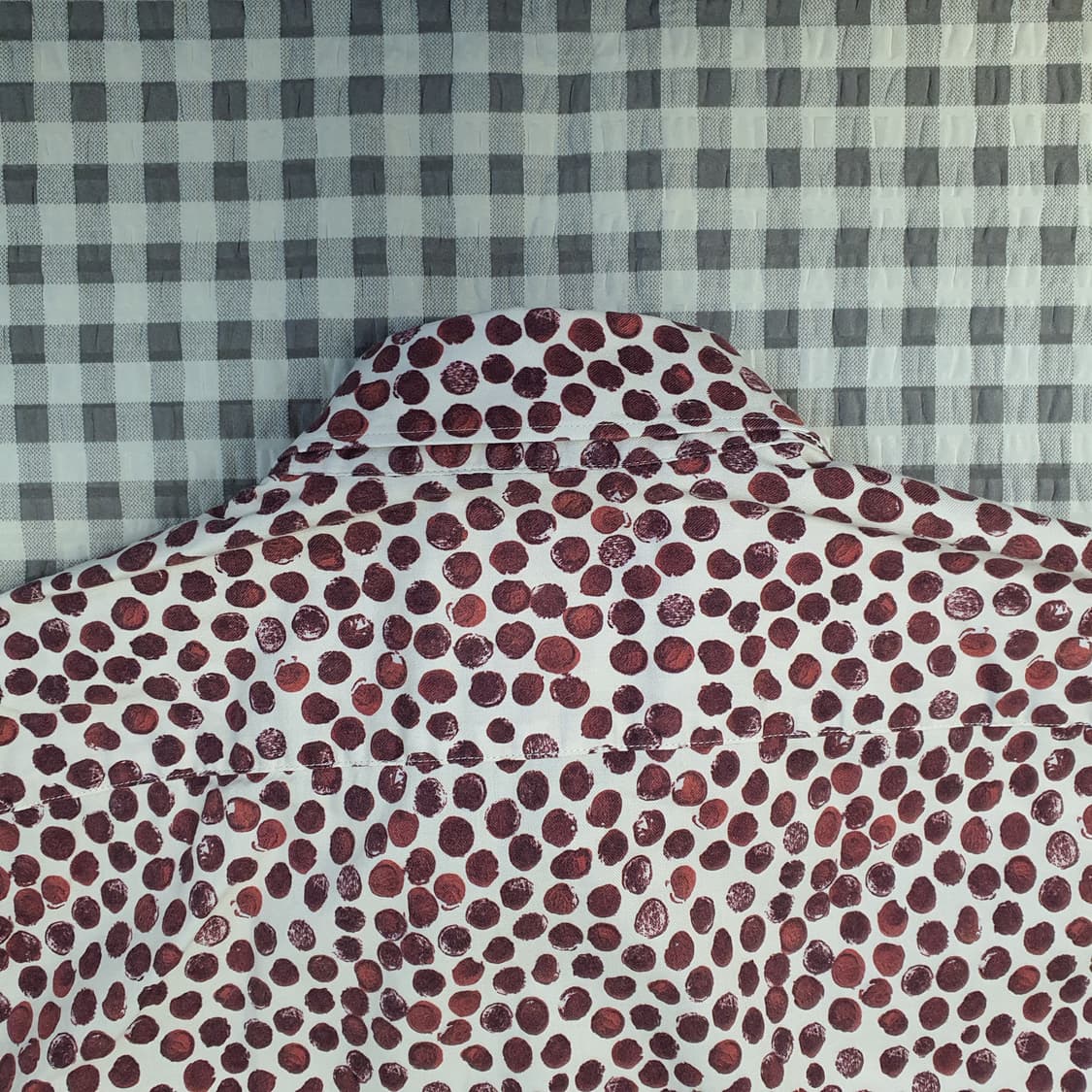 닥스 도트 긴소매 셔츠 남자95 상품이미지5