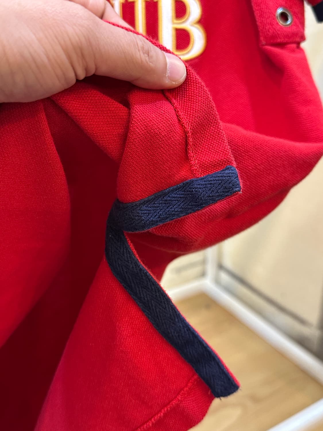 폴로 랄프로렌 빅포니 치프키프 반팔 카라티 레드 M 상품이미지5