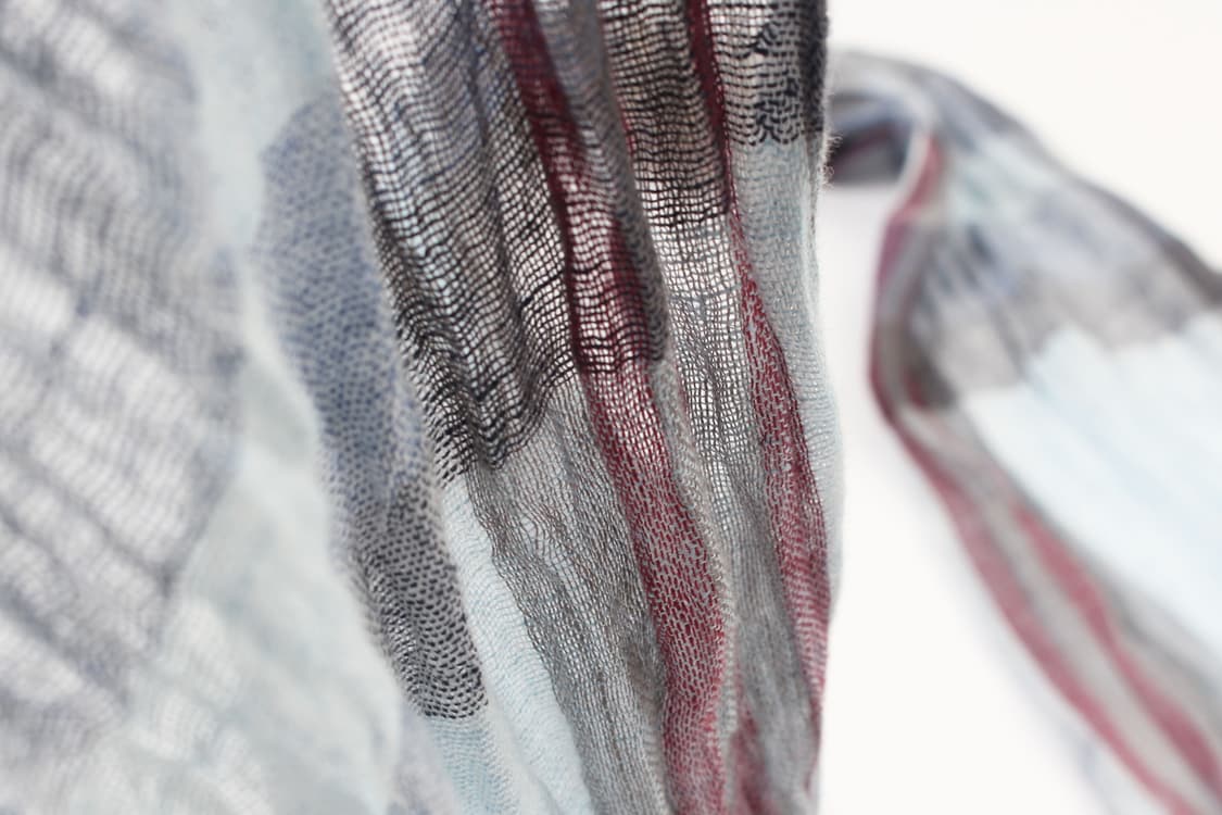 INTERMEZZO Check Linen Scarf (Made In It 상품이미지7