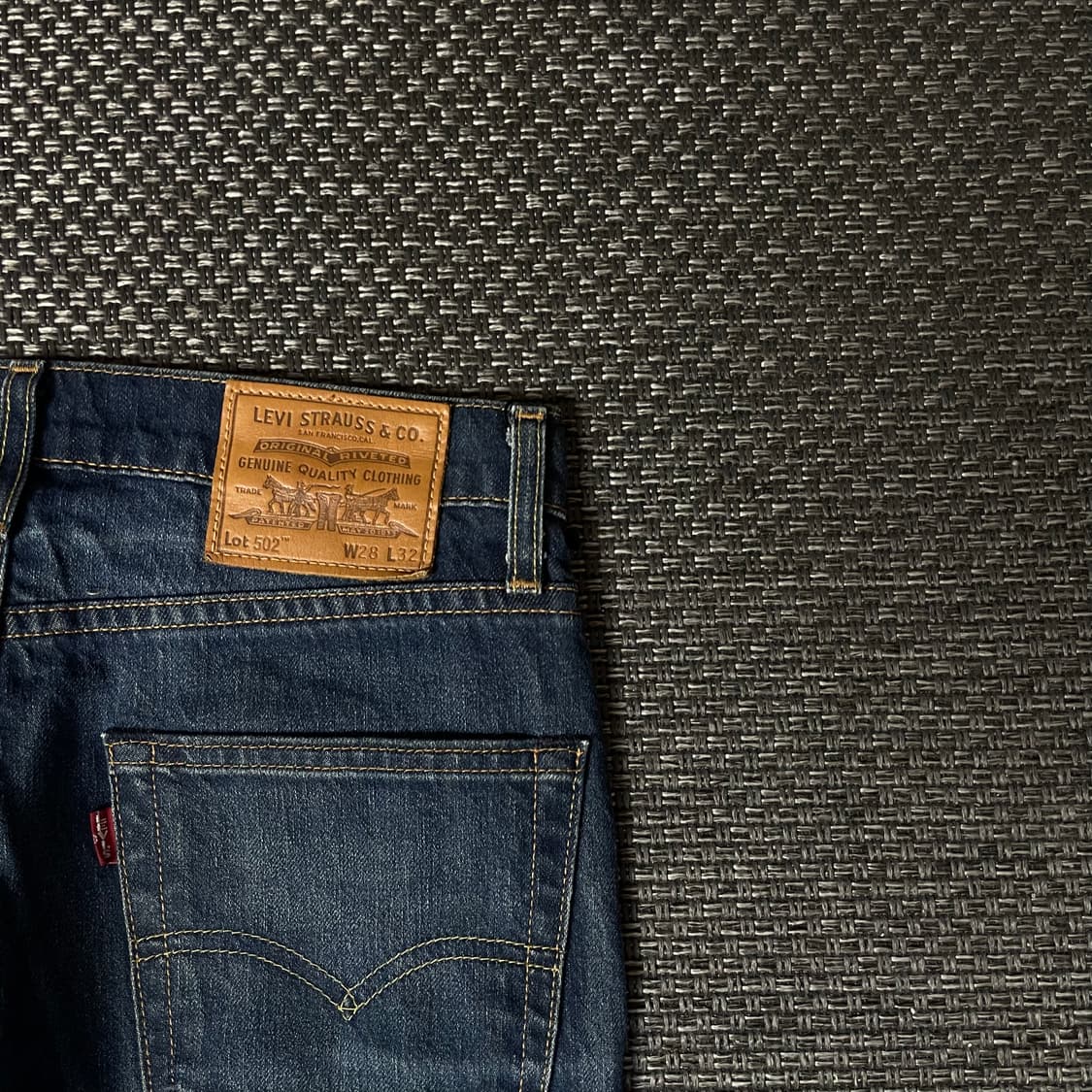 (30) 리바이스 502 중청 워싱 데님 팬츠 상품이미지6