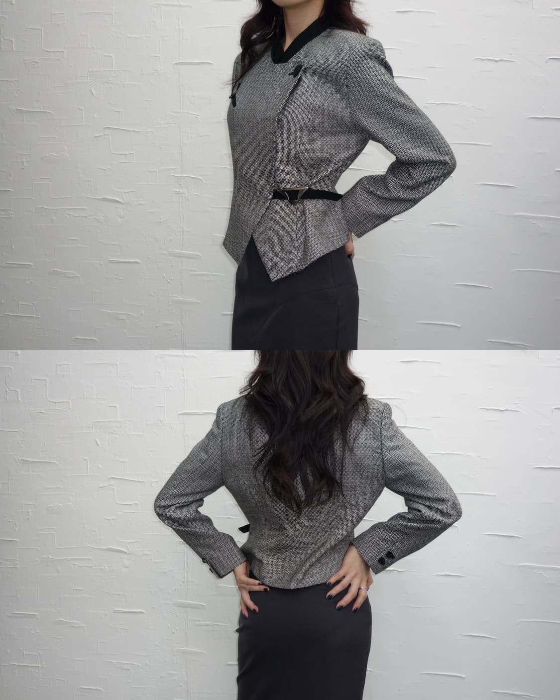 belted tweed blazer 상품이미지2
