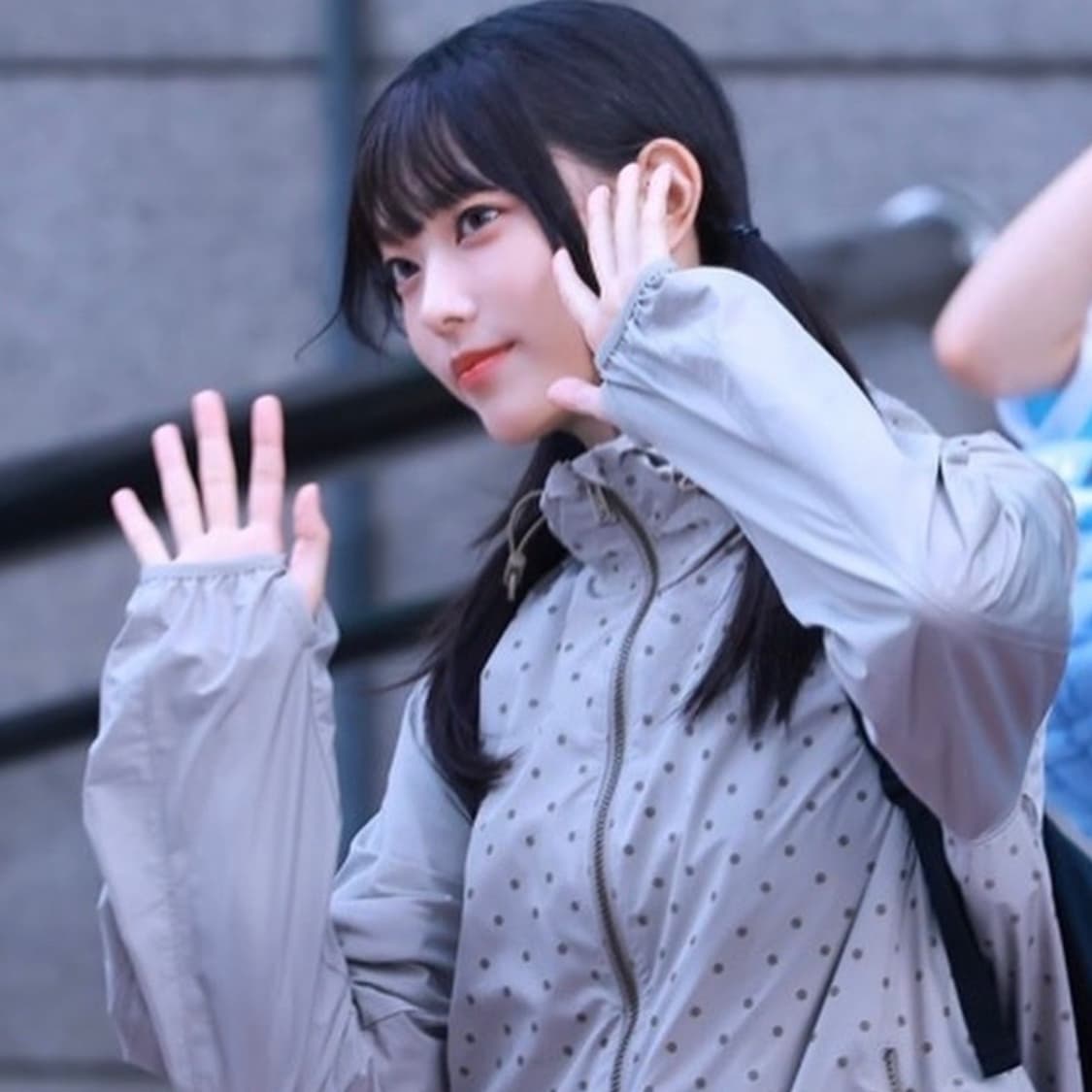 사파리스팟 도트 윈드브레이커 베이지 상품이미지1