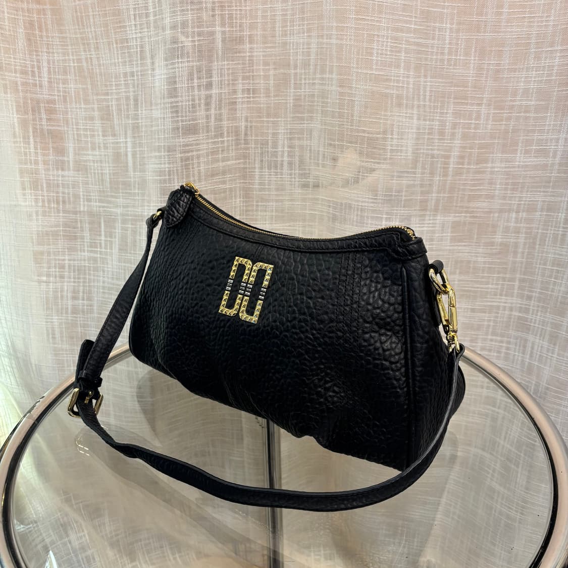 정품 닥스 금장 가죽 숄더백     상품이미지4