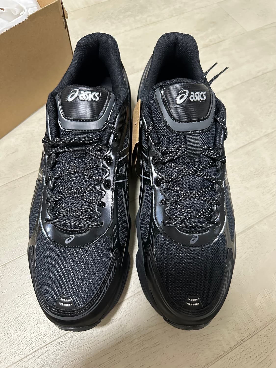 아식스 x 하이퍼 DC 젤 키네틱 플루언트 블랙 퓨어 실버 290사이즈 상품이미지2