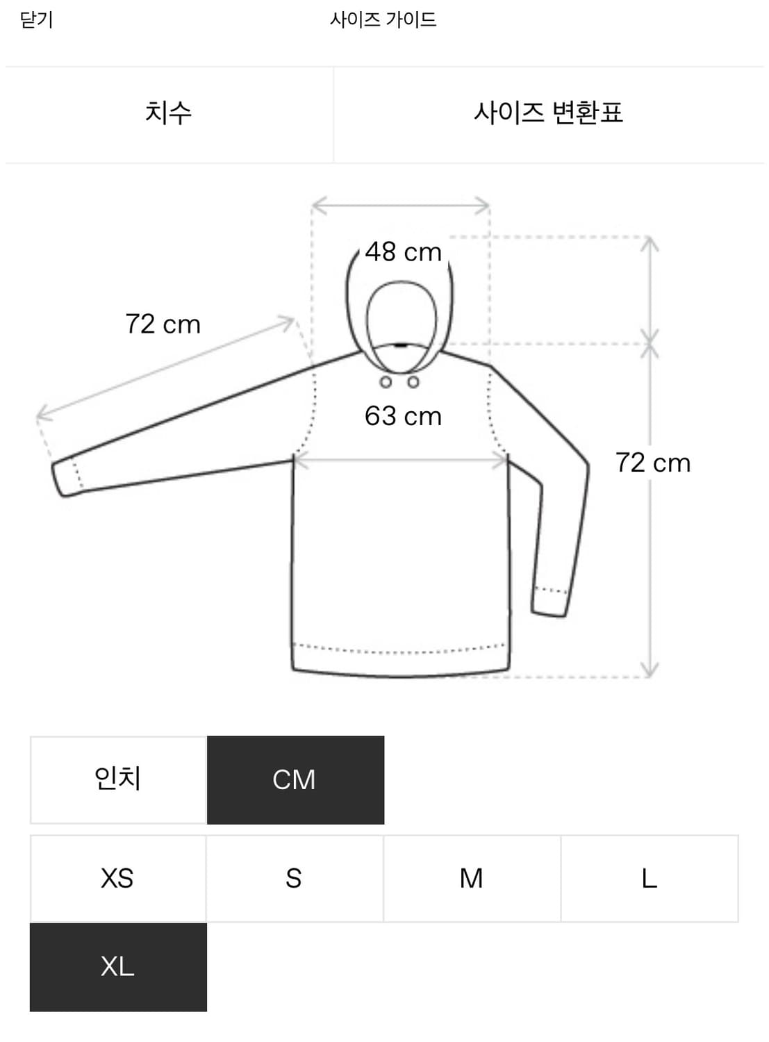 포스트아카이브팩션 5.0 HOODIE RIGHT BLACK 상품이미지6