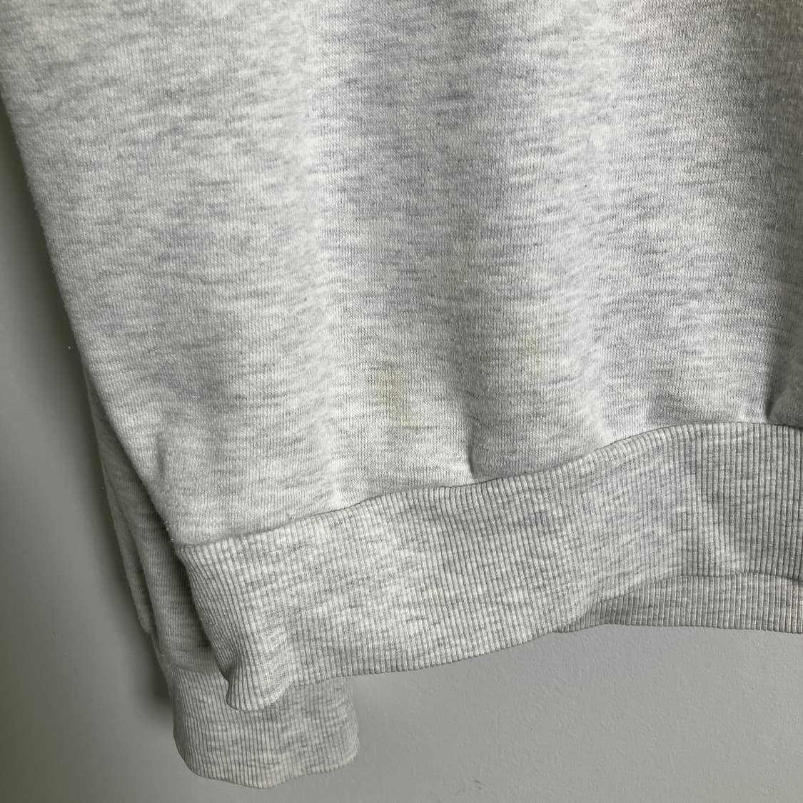 아이앱 스튜디오 라이트 그레이 하프 집 풀오버 XL 상품이미지8