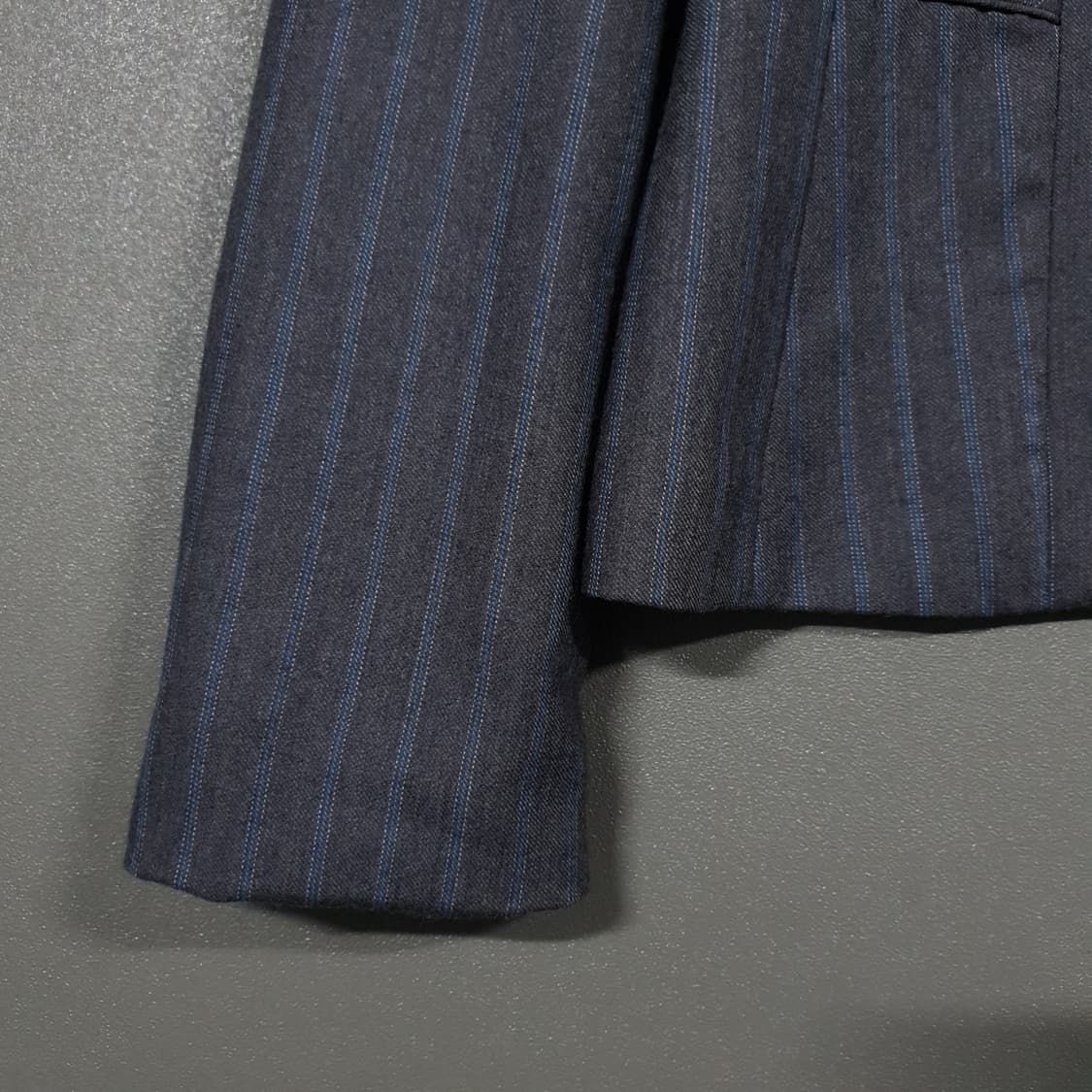 KEITH 키이스 핀 스트라이프 더블 버튼 테일러드 자켓 블레이저 자켓 상품이미지3