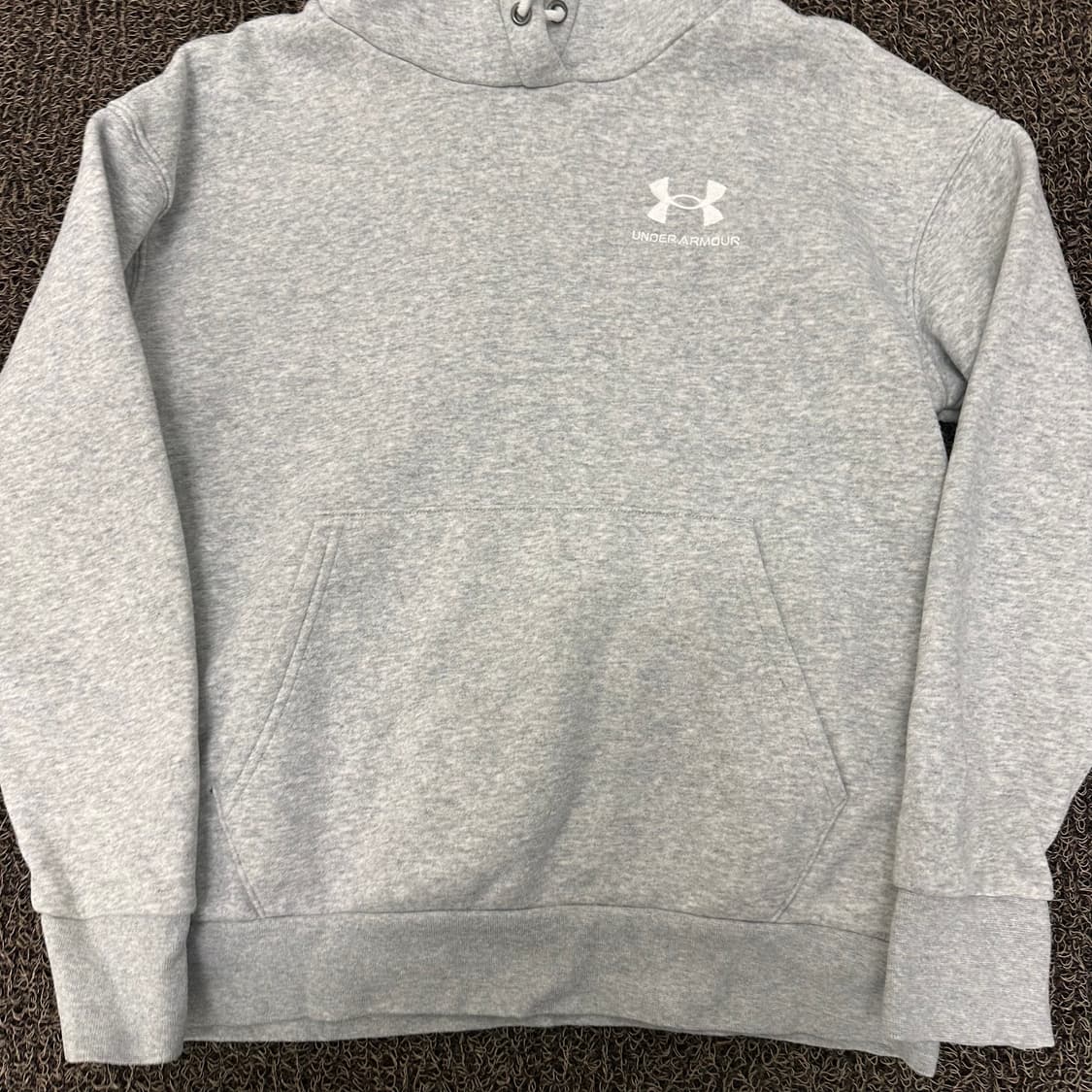 언더아머 여성 후드티셔츠 그레이 SM 상품이미지5