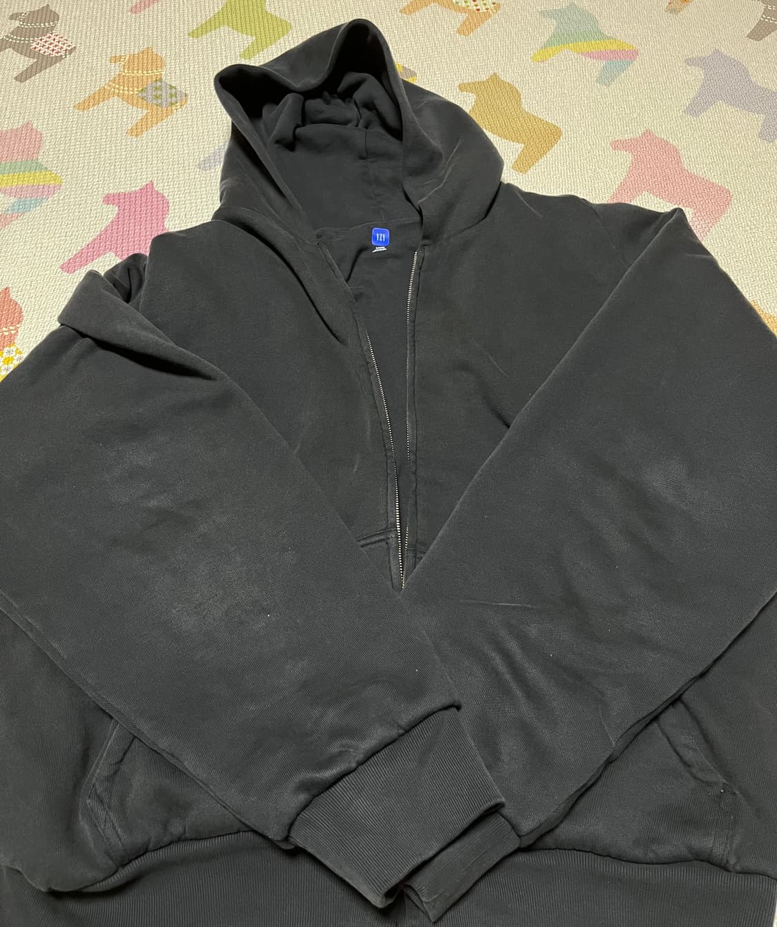 이지갭 후드집업 블랙 L 상품이미지2