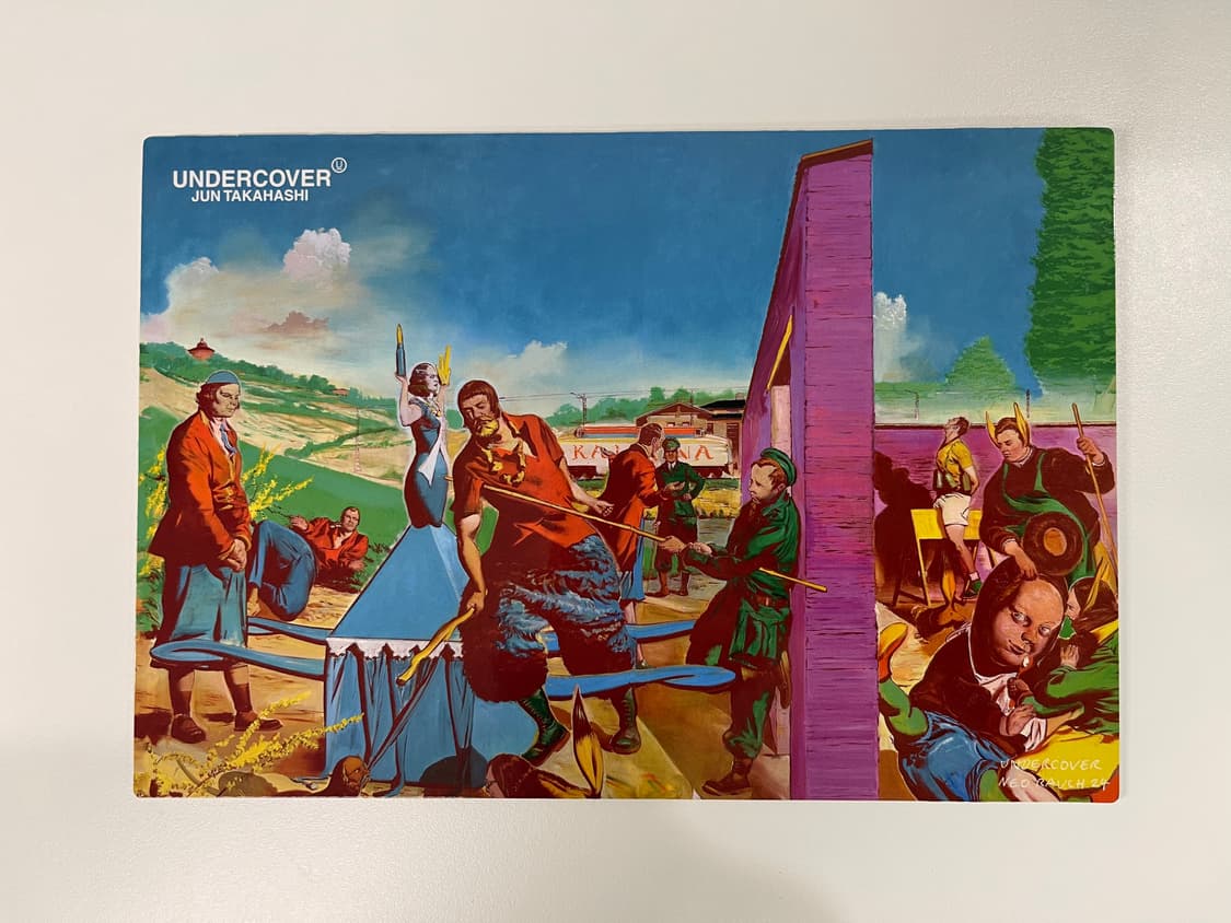 언더커버 Undercover SS24 준 타카하시 아트 포토 AD2024 상품이미지3