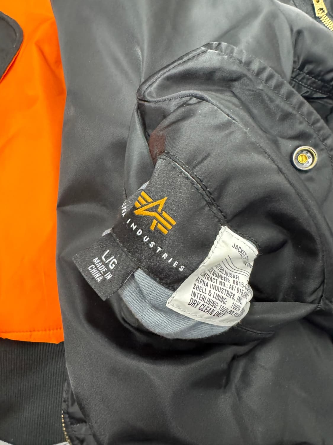 알파 인더스트리 리버시블  상품이미지3