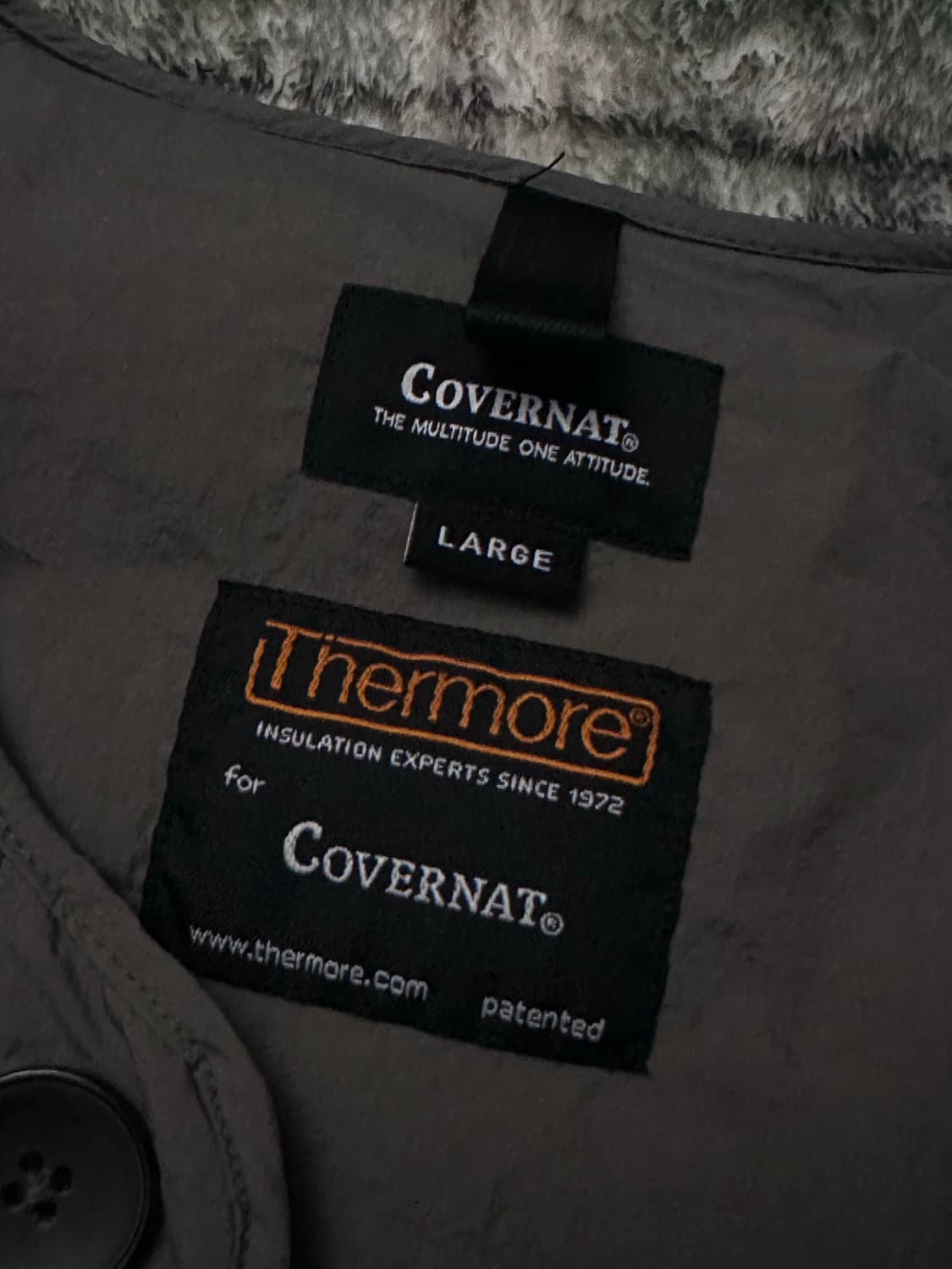 커버낫 Olive Quilted Liner Jacket  상품이미지3