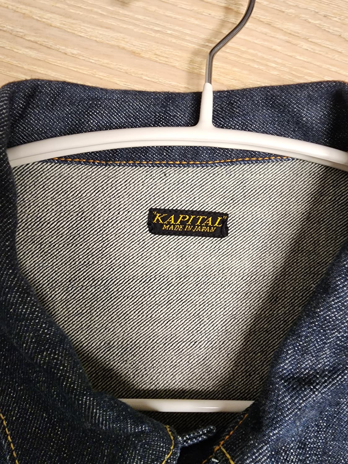 (M/30~32)네이버후드 스트레이트핏 셀비지 데님 상품이미지4