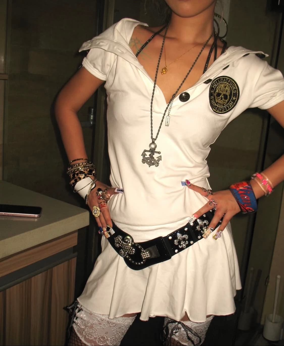 구함) 빈티지 y2k 갸루깔 원피스 구해요 상품이미지1