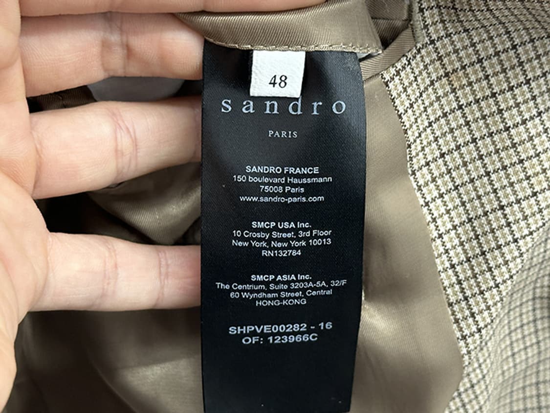 SANDRO HOMME paris (M) 상품이미지9